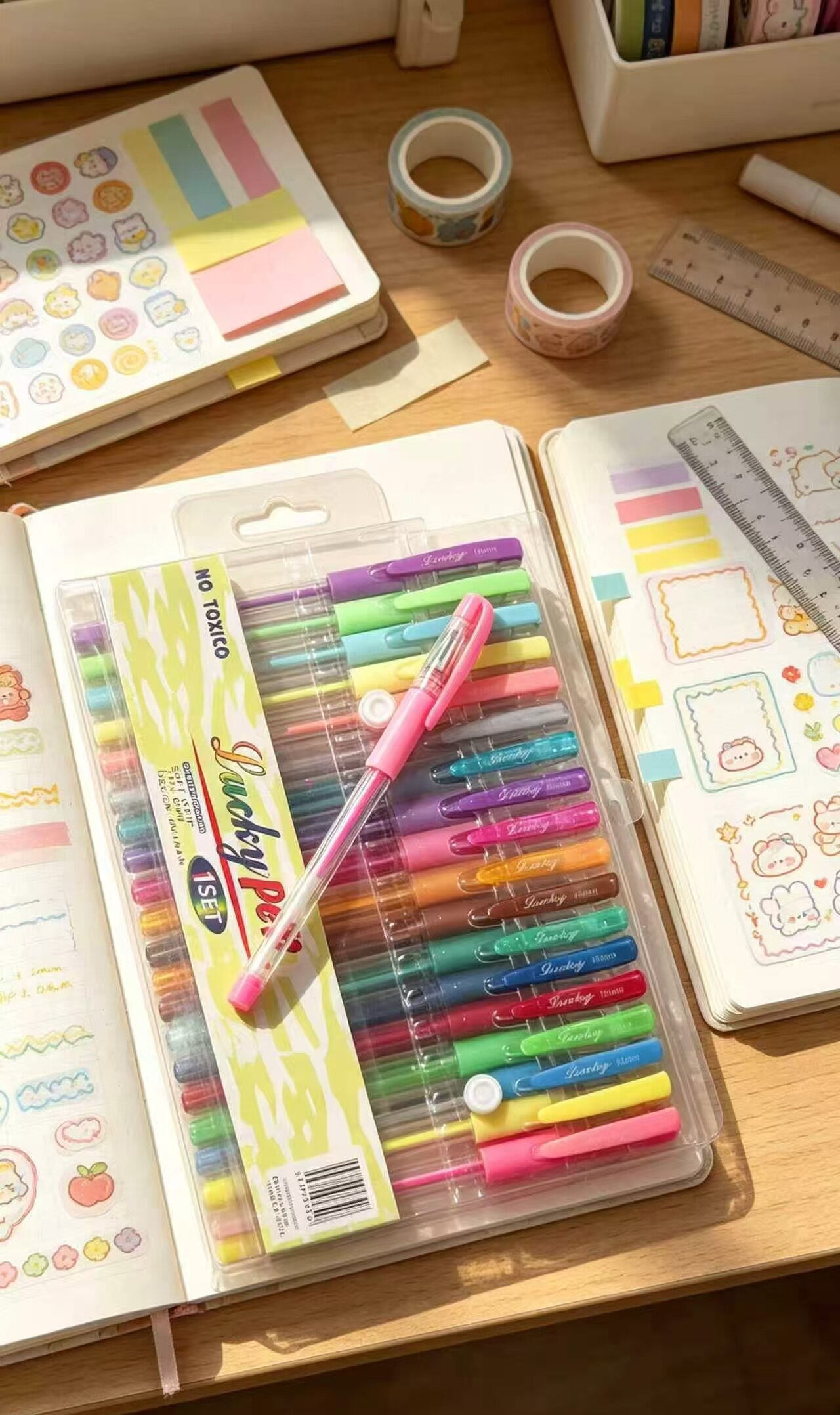Translucent Soft-Grip Sketch & Color Pen 3