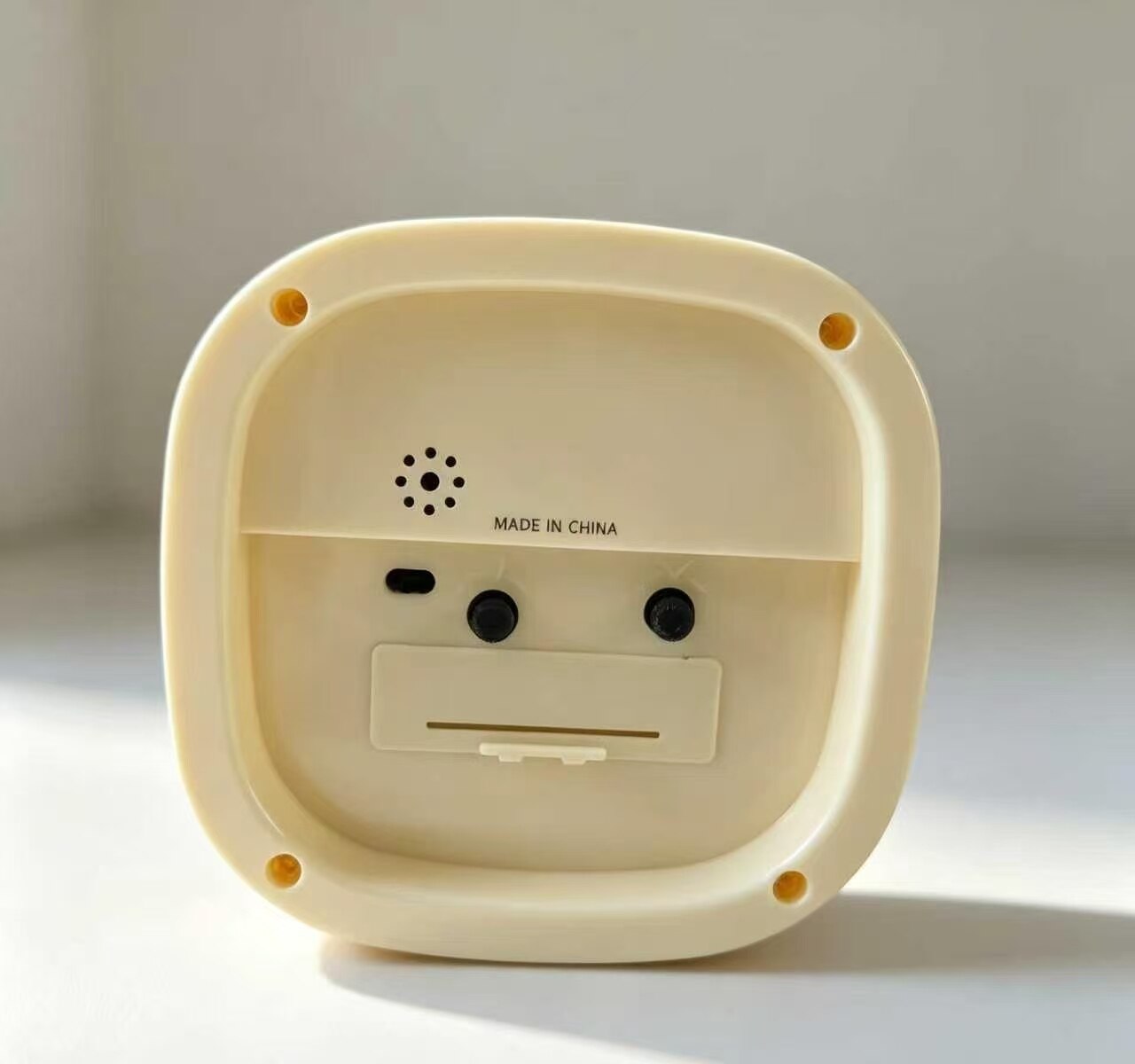 Caramel Warm-Tone Silent Clock 5
