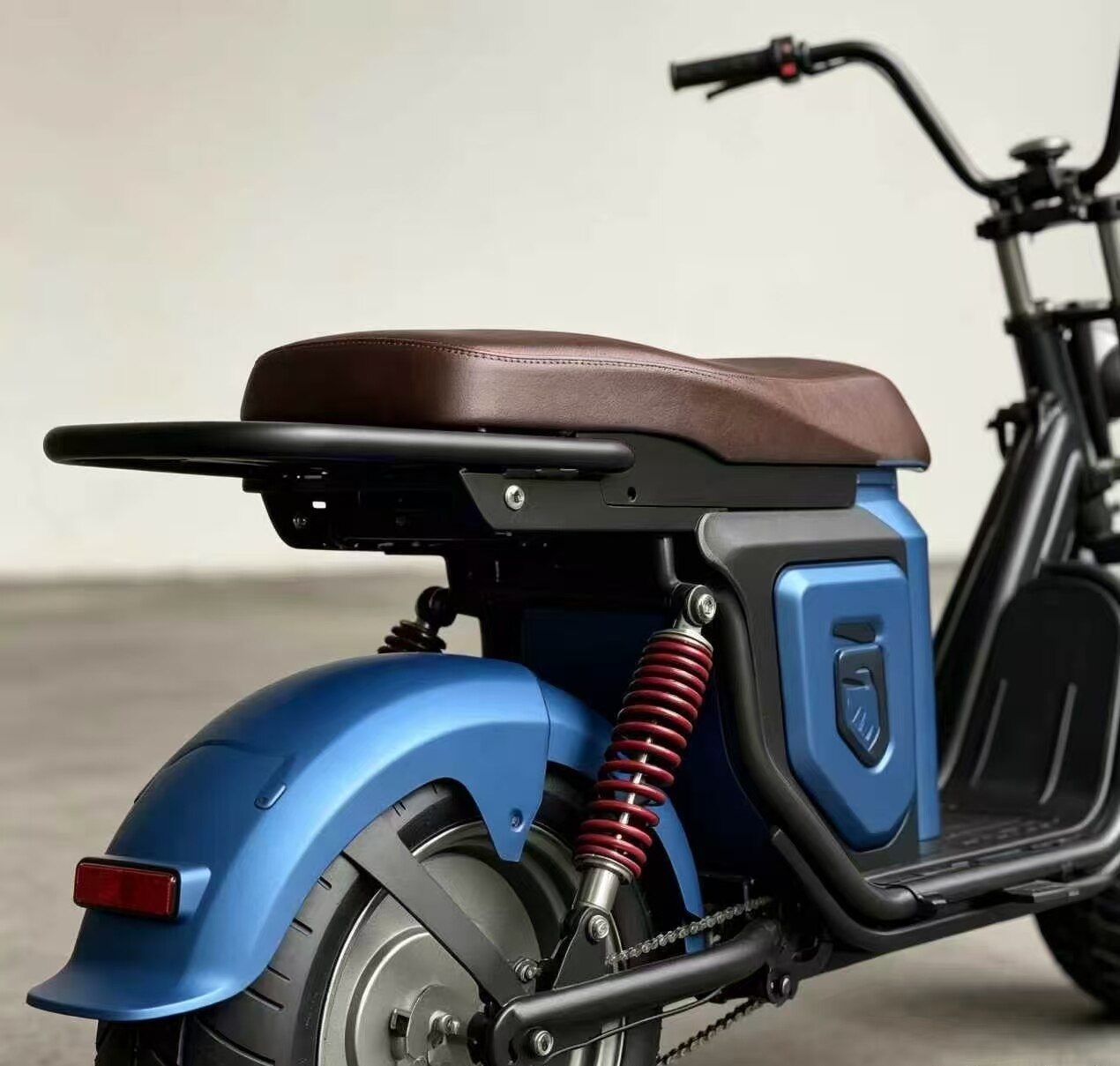 Sky Blue Casual Electric Scooter 4