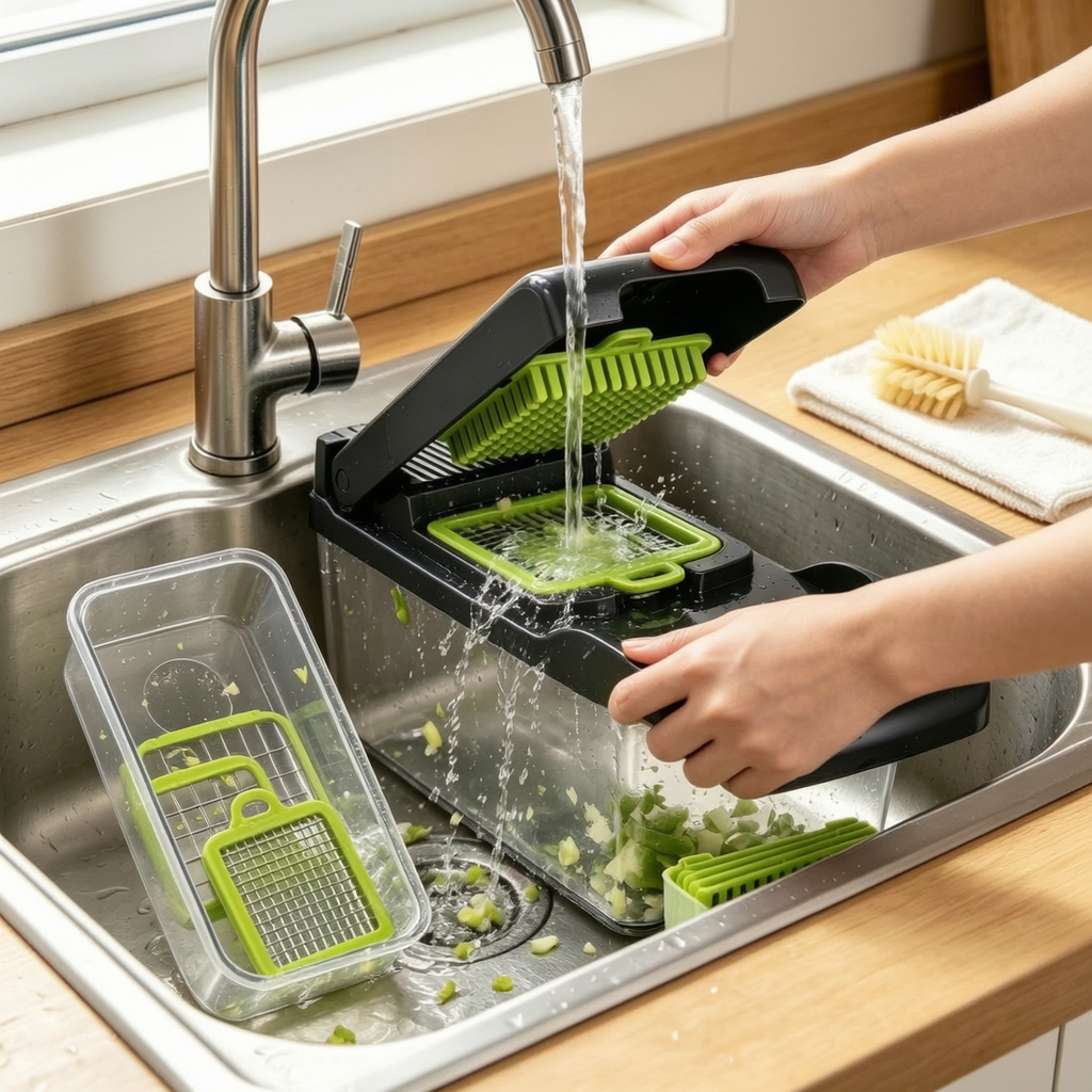 16-piece multi-function vegetable slicer 4