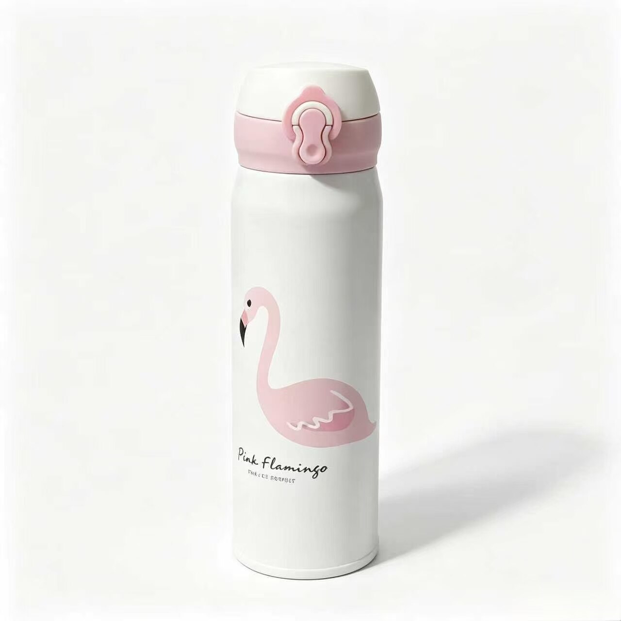 Pink Flamingo Eco-Friendly Insulated Tumbler