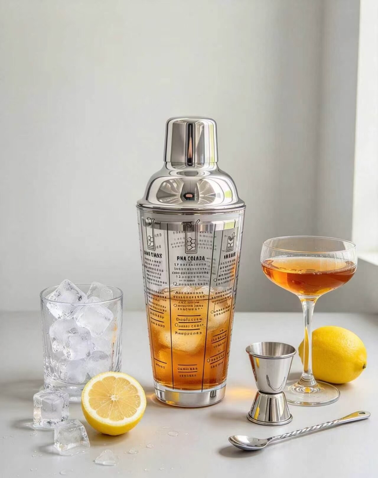 Tipsy Notes Cocktail Shaker 2
