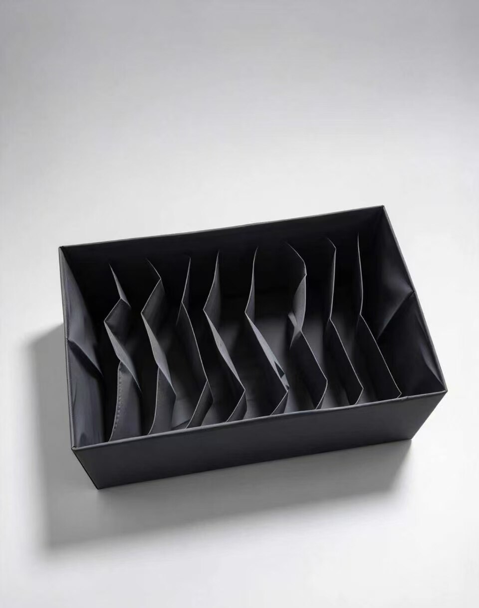 Ink Shadow Ripple Folding Storage Box