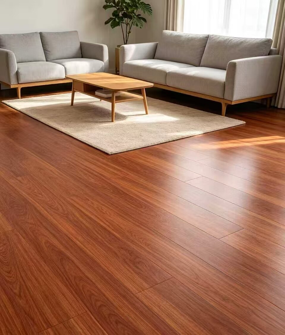 Natural Wood Grain Self-Adhesive Floor Tiles 4