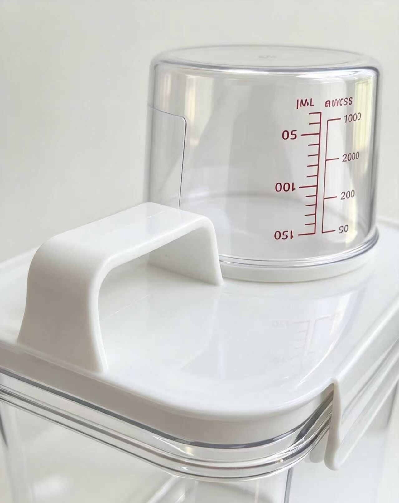 Measuring Cup Transparent Storage Jar 5