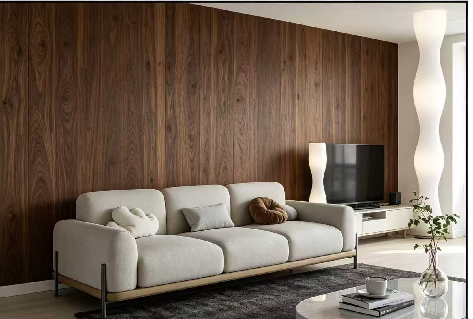 Walnut Grain Wallpaper 5