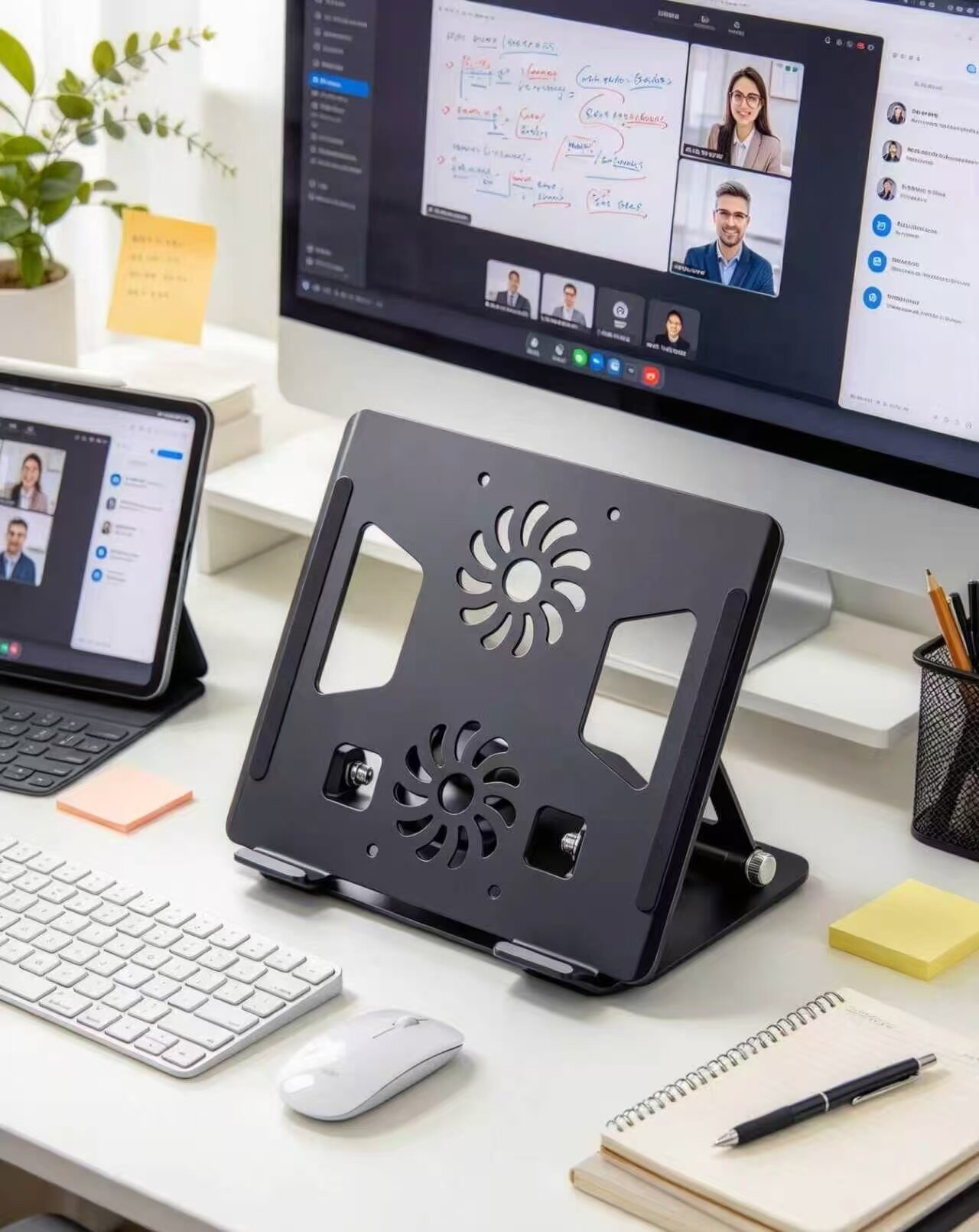 Obsidian Swivel Tablet Stand 3