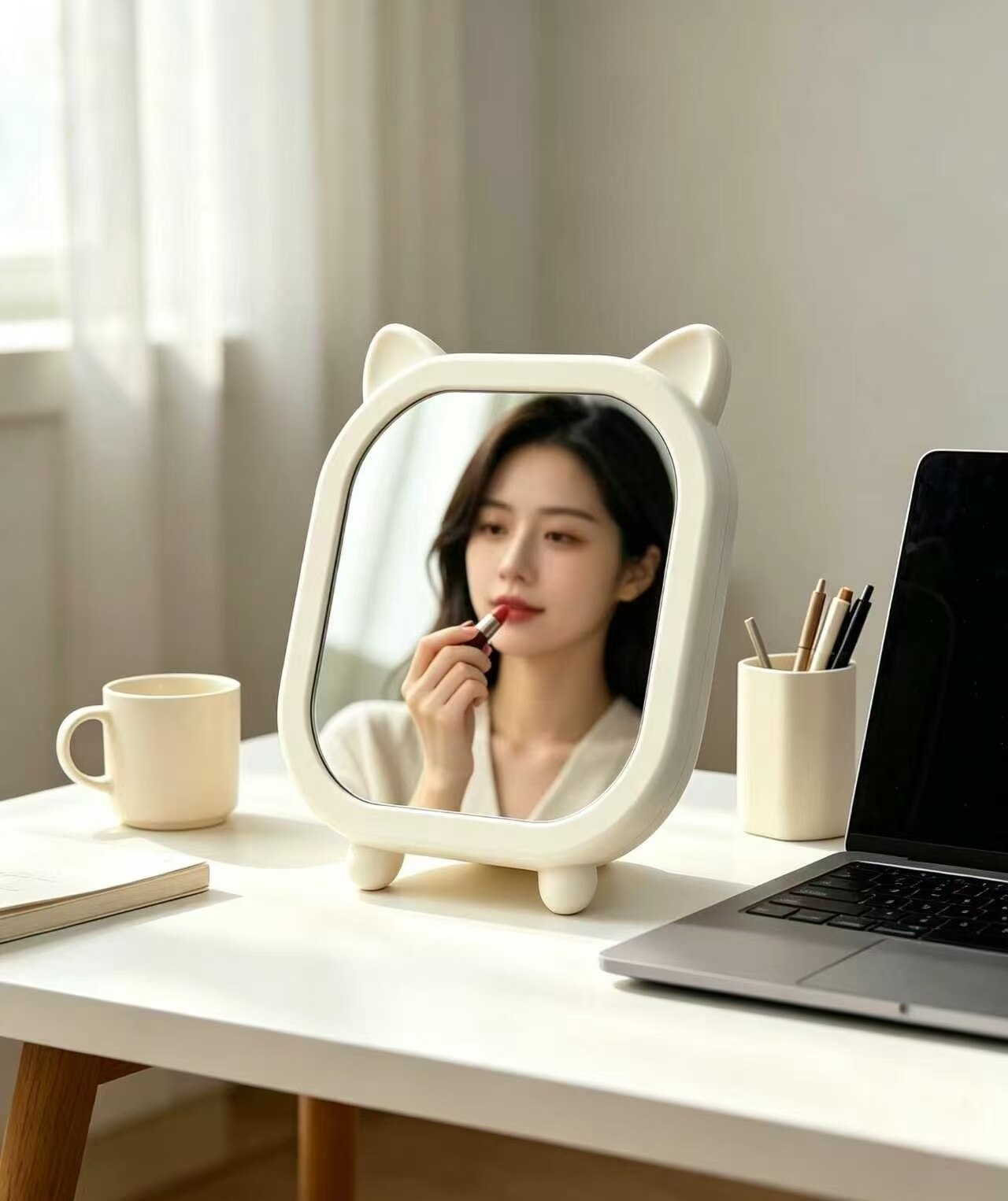 Cute Cat-Ear Adjustable Glasses 2