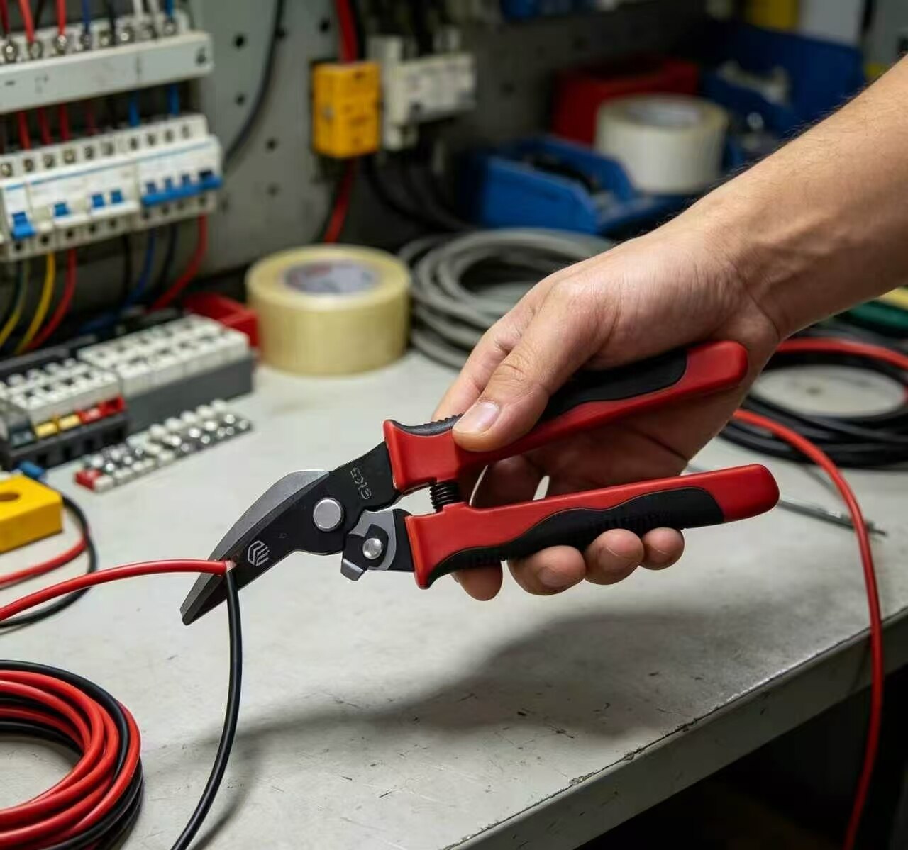 SK5 Industrial-Grade Multi-Purpose Wire Strippers & Cutters 2