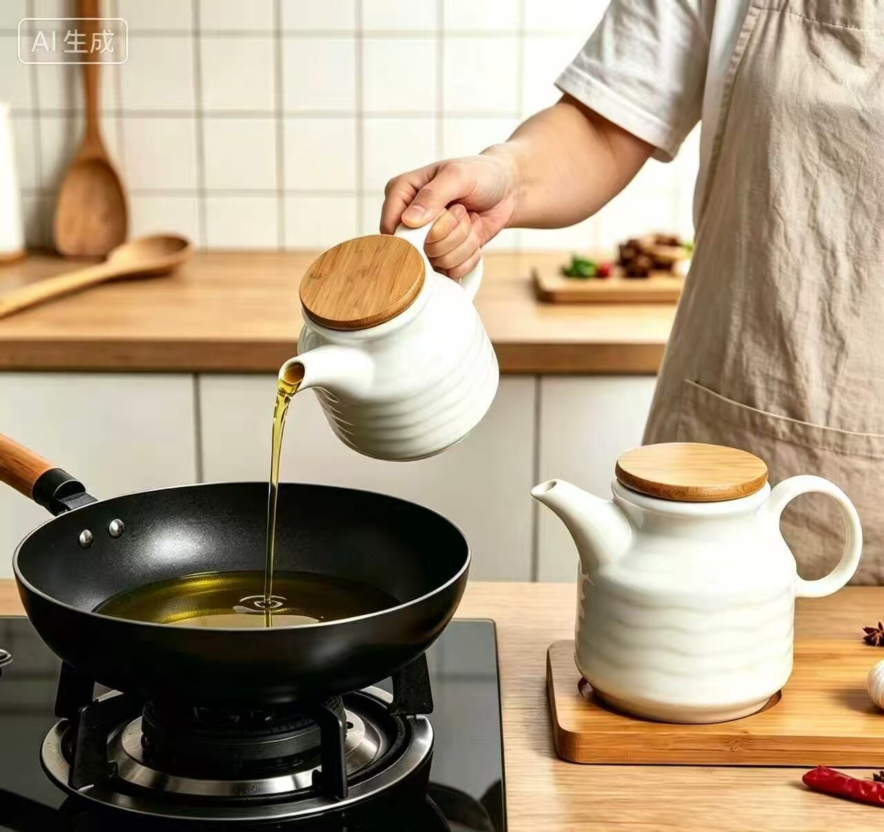 Jianya Oil Tank Ceramic Set 3