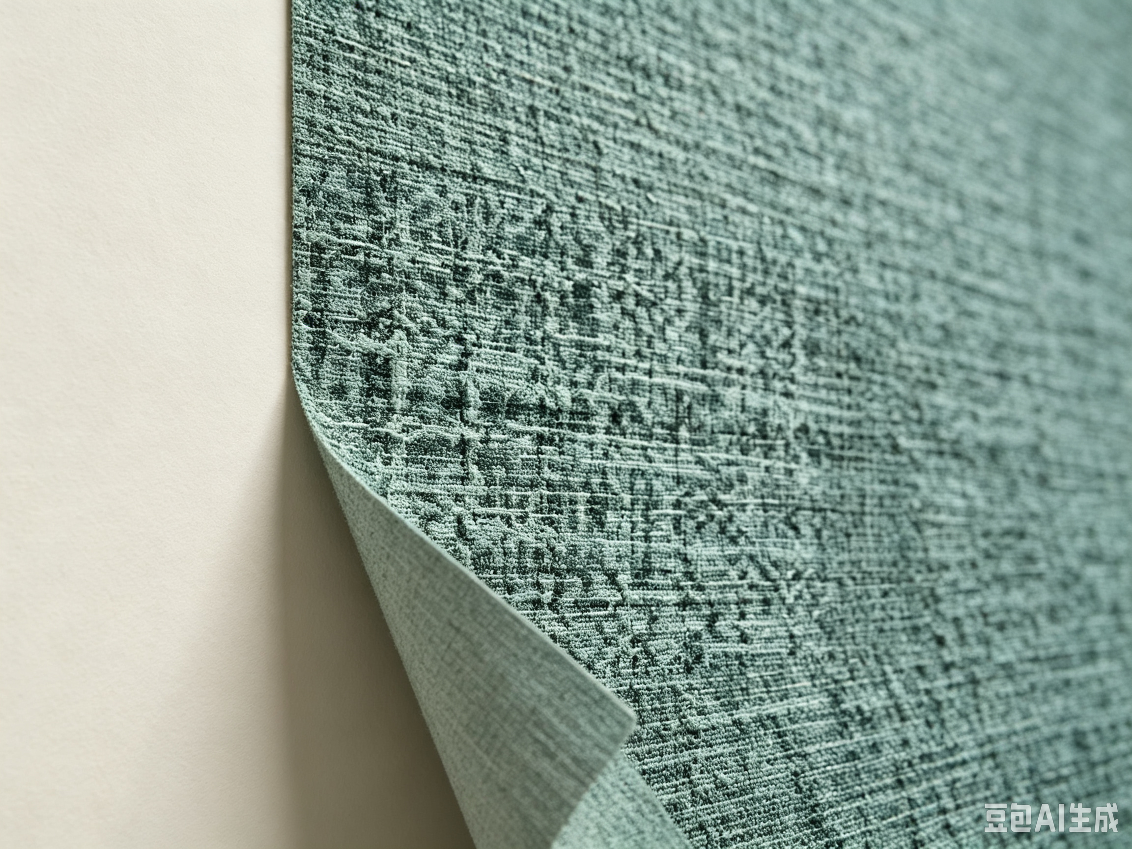 Indigo Fabric-Texture Wall Decal 4