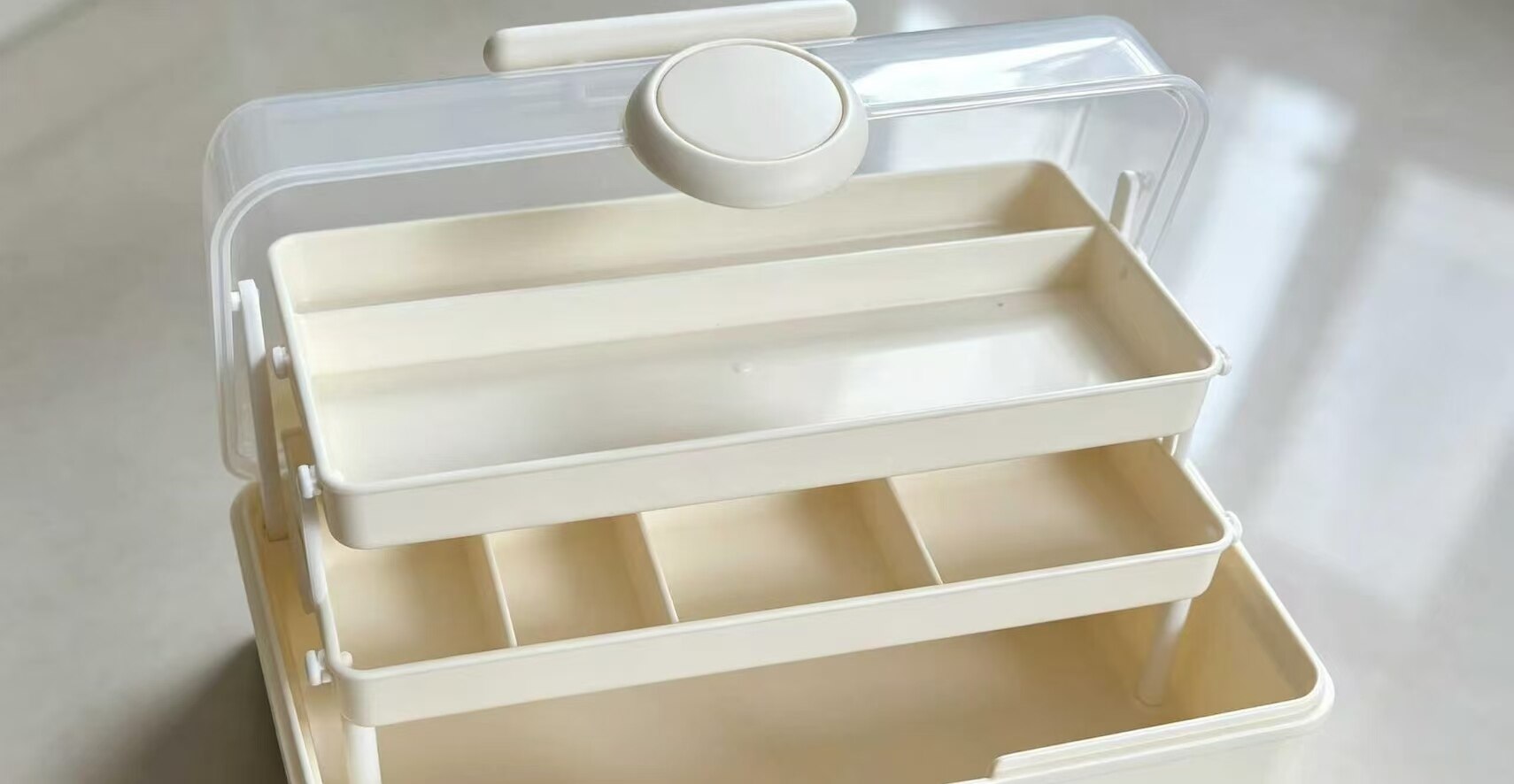Tiered Portable Storage Bin 5