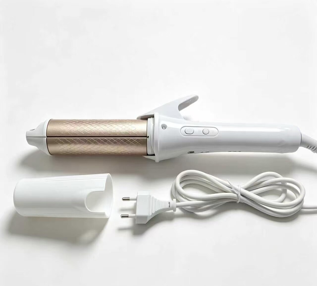 Champagne Gold Diamond-Weave Foldable Styler