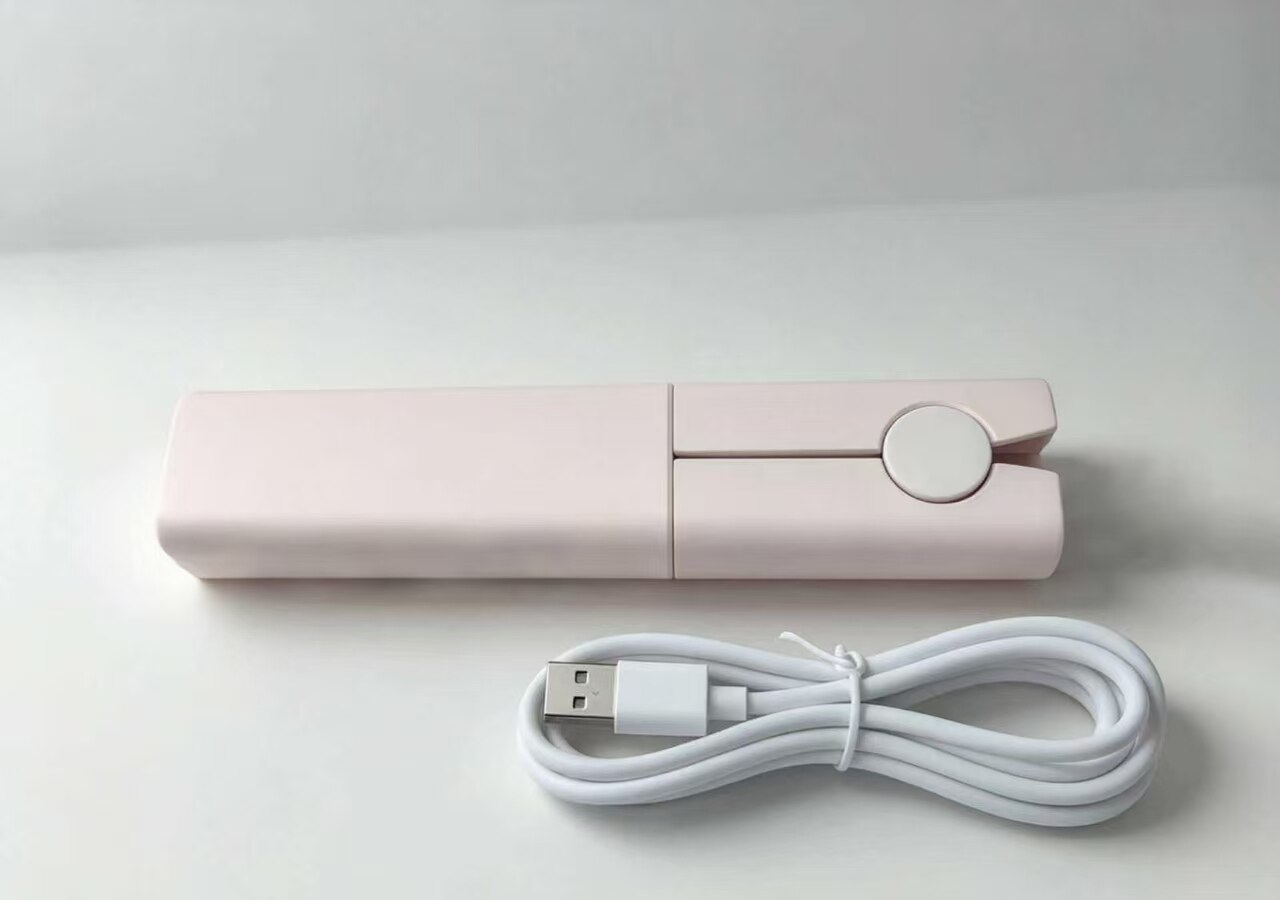 Peach Pocket Direct Curling Iron