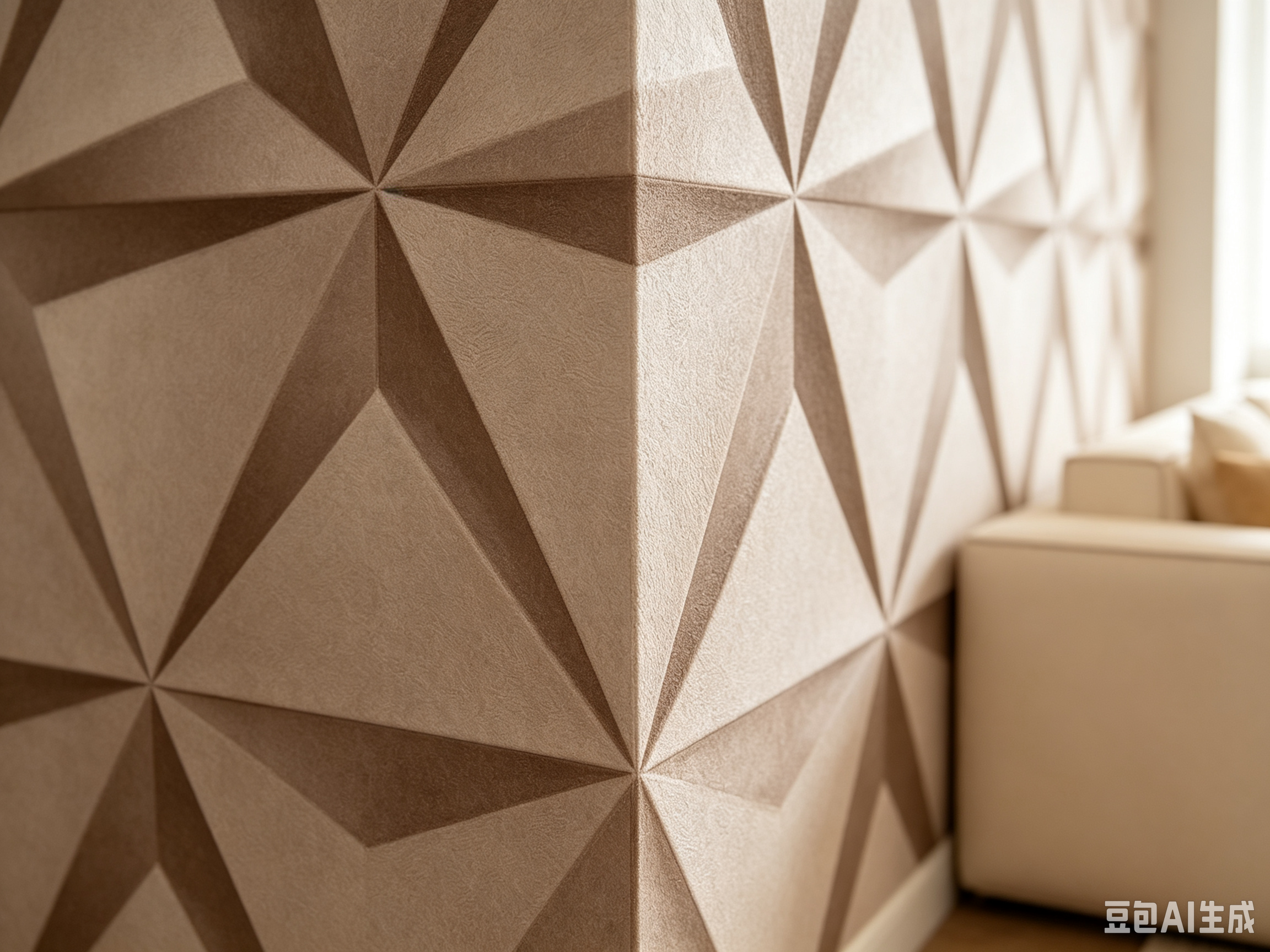 Warm Sand Textured Wall Decal 3
