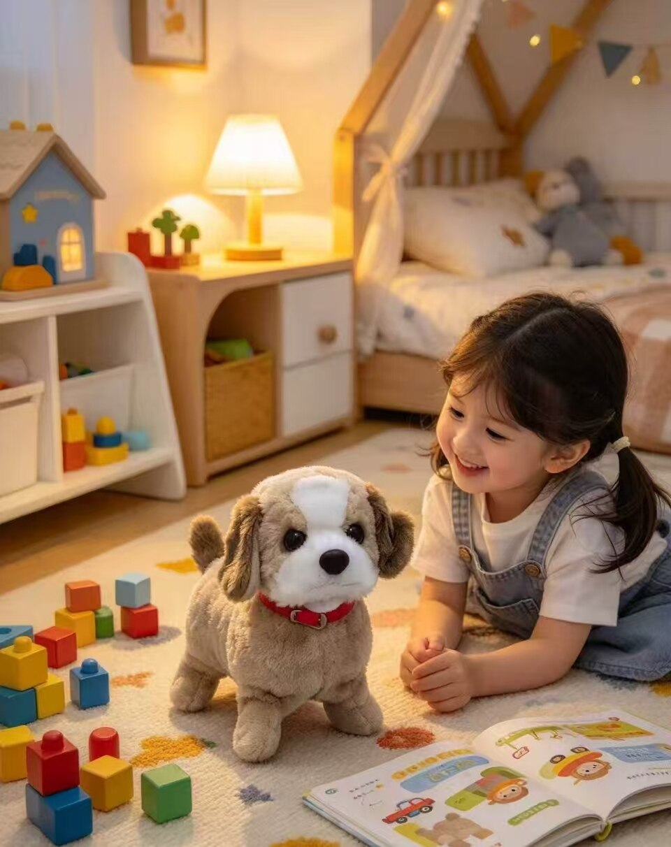 Energetic Electric Drive Interactive Cute Dog 2
