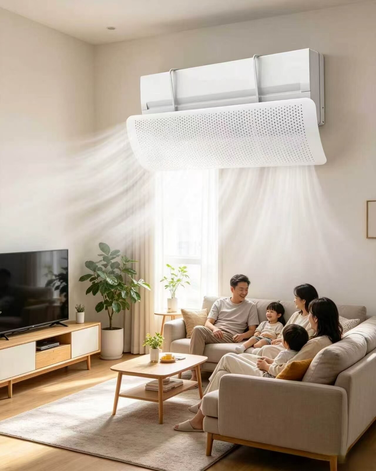 Soft Breeze Ventilation Air Conditioner Deflector 2