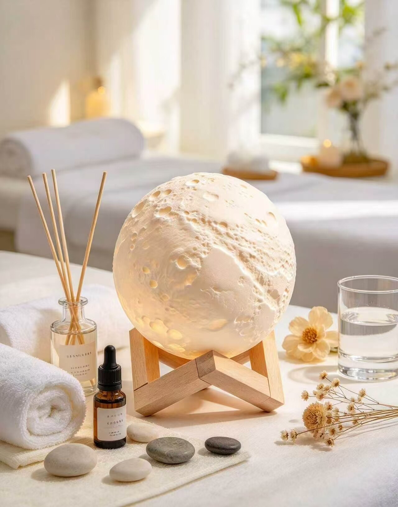 Meteorite Texture Desktop Aromatherapy Lamp 5