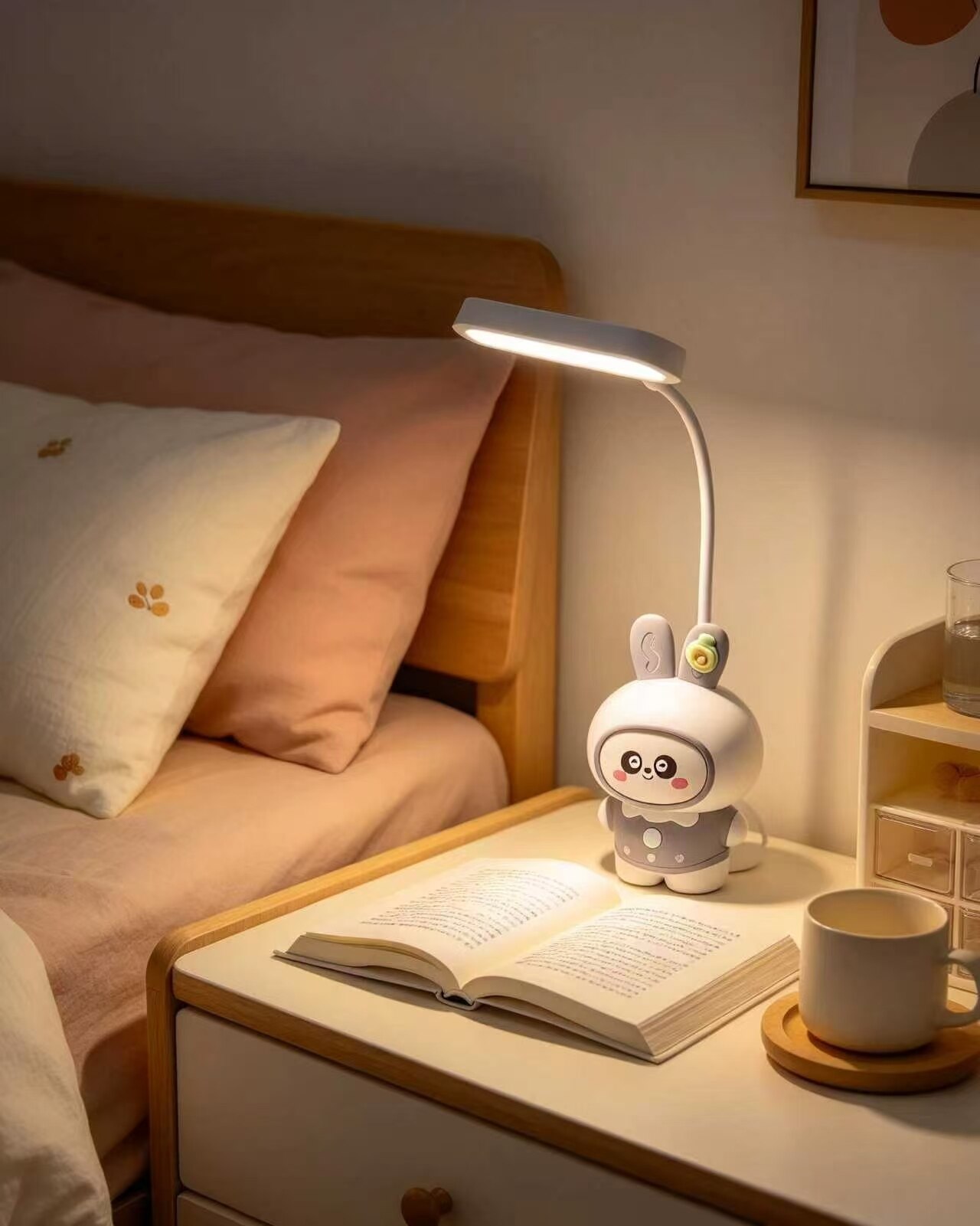 Suspenders Bunny Fruit Fun Desk Lamp 3