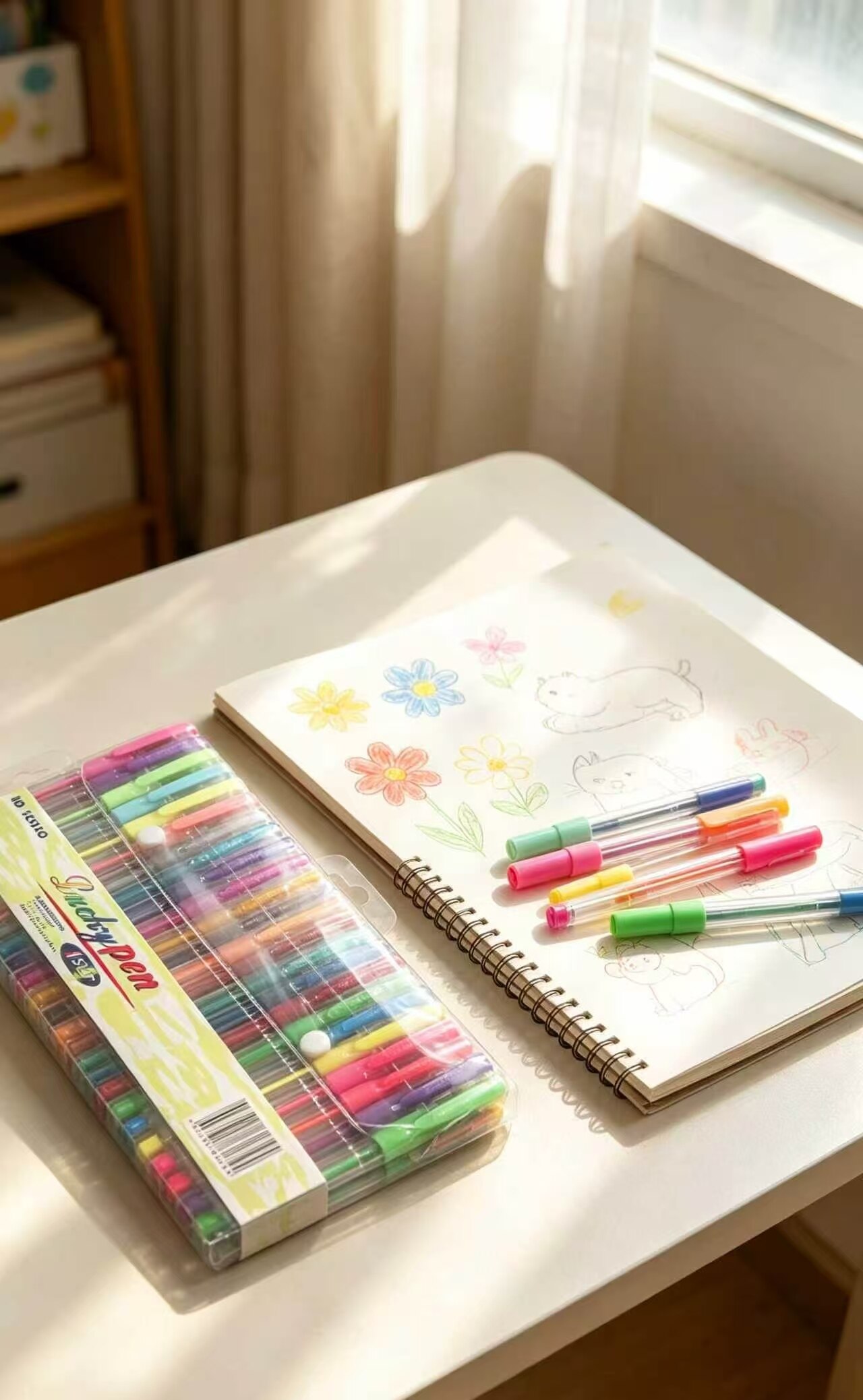 Translucent Soft-Grip Sketch & Paint Brush 4