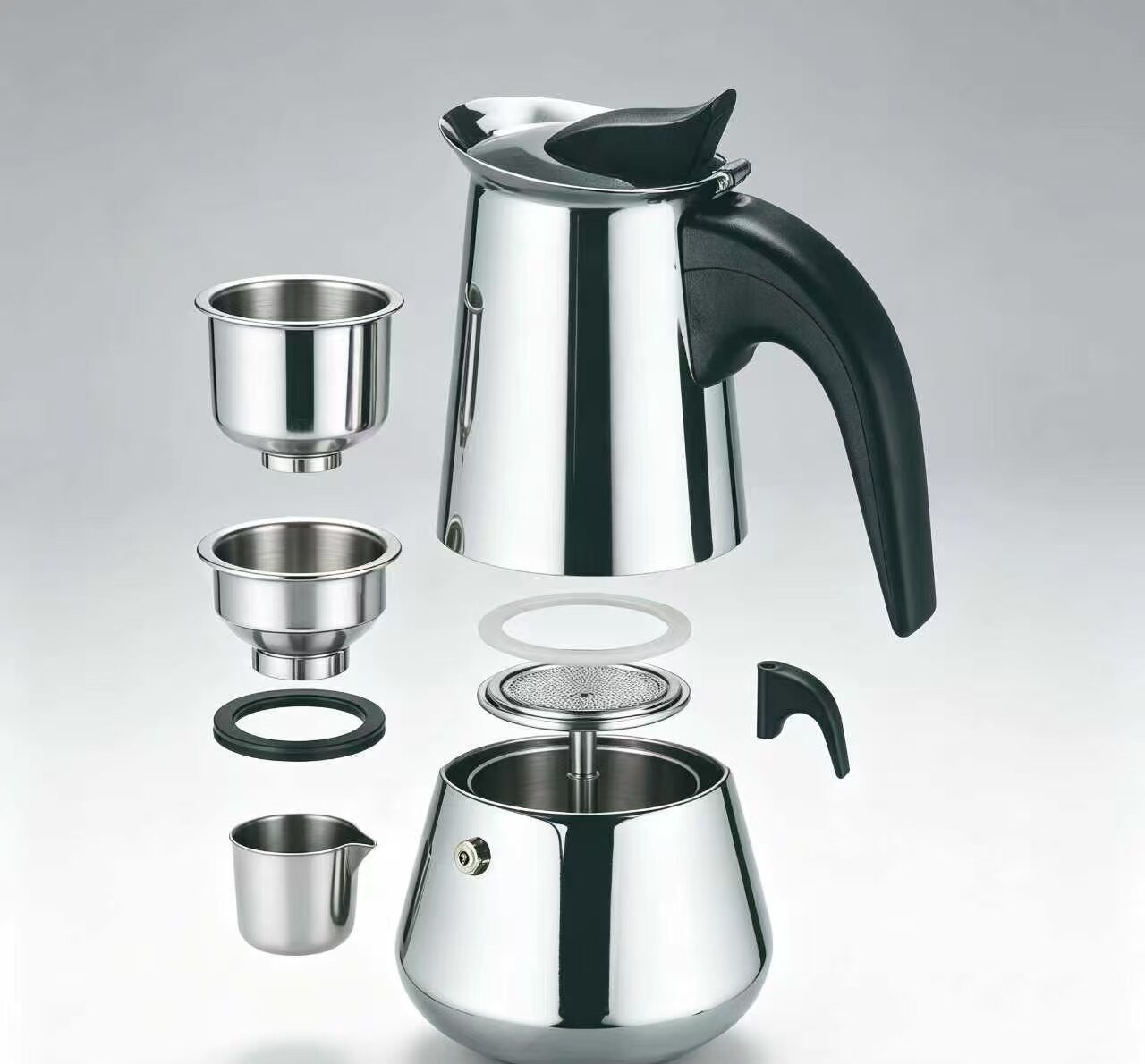Luxury Stainless Steel Italian Espresso Machine 3