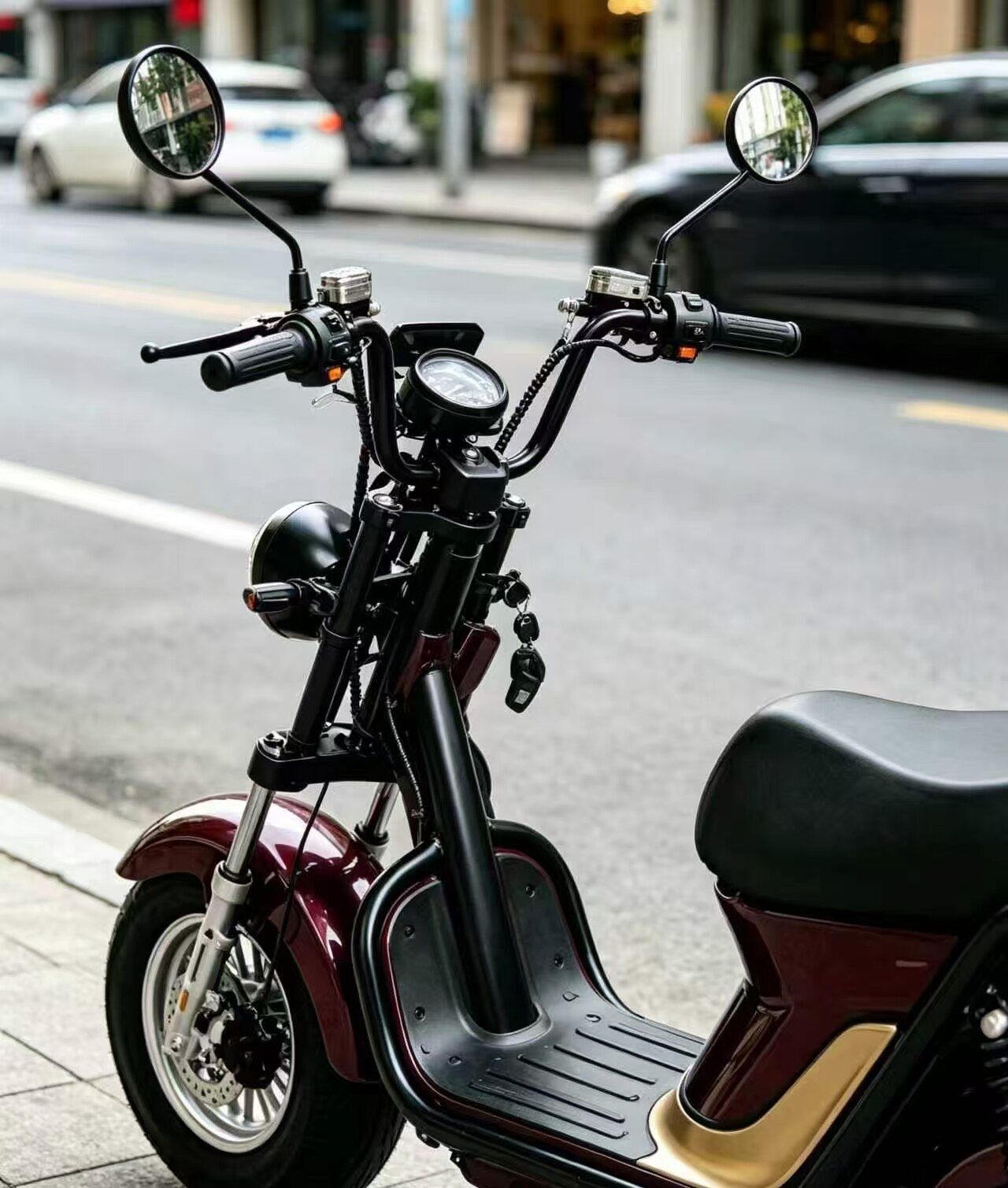Chunhong Gold Wing Leisure Electric Motorcycle 5
