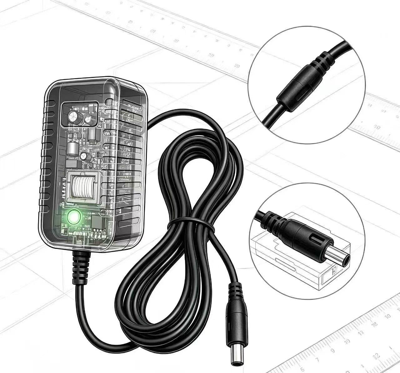 Universal Wide-Voltage DC Power Adapter 4