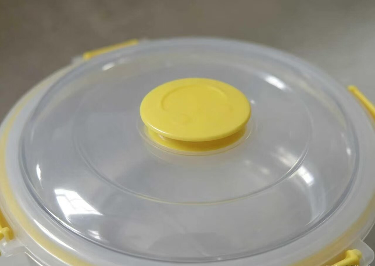 Bright Yellow Crystal-Translucent Microwave Bowl 5