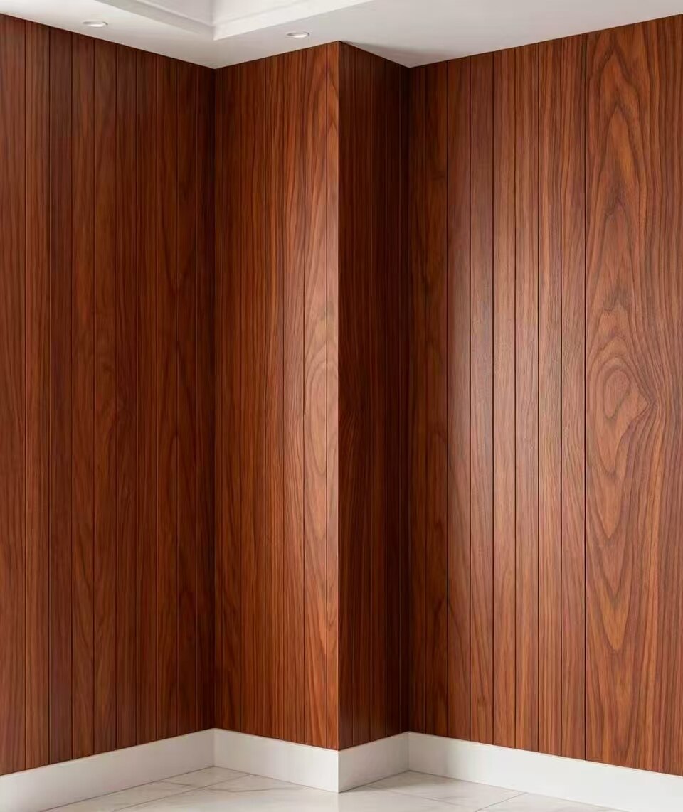 Redwood Mountain and Water Texture Wall Decal 4