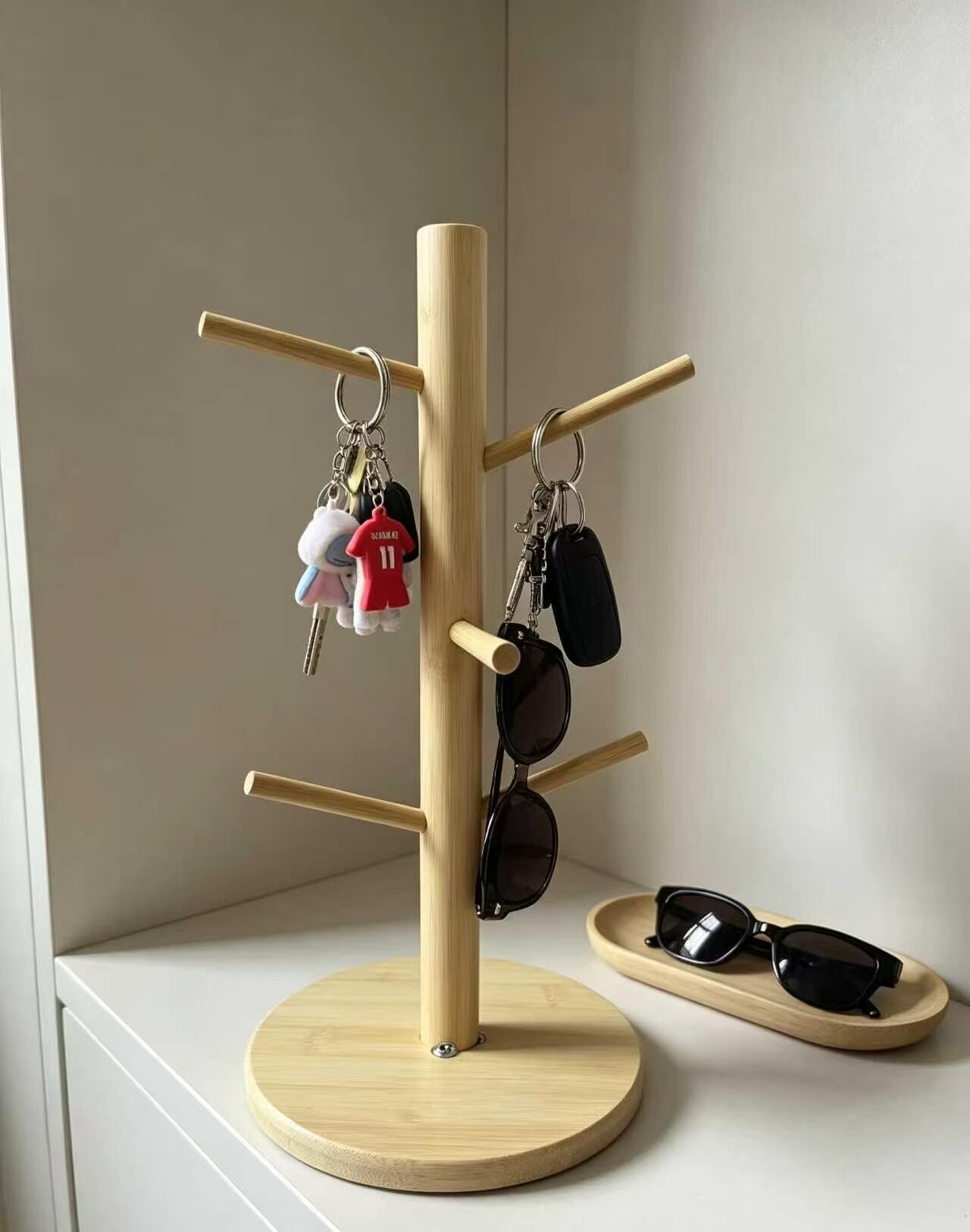Wooden Branch Ornament Rack 3