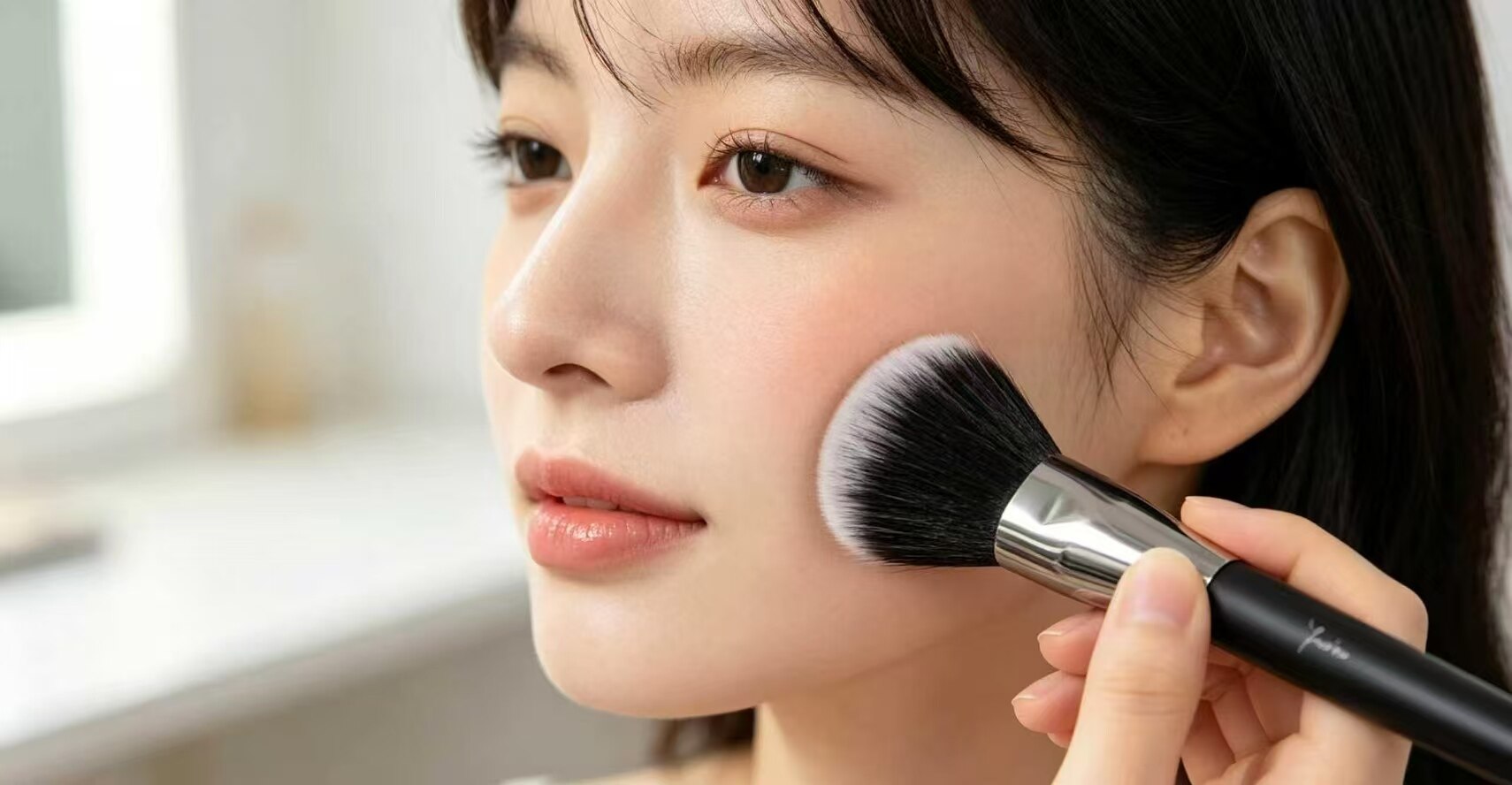 Portable Dual-Ended 5-Piece Makeup Brush Set 4