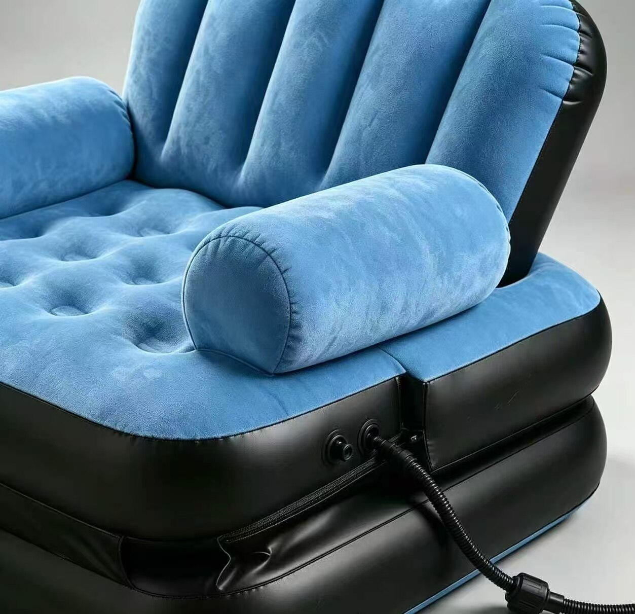 Cloud-feel Foldable Inflatable Sofa Bed 4