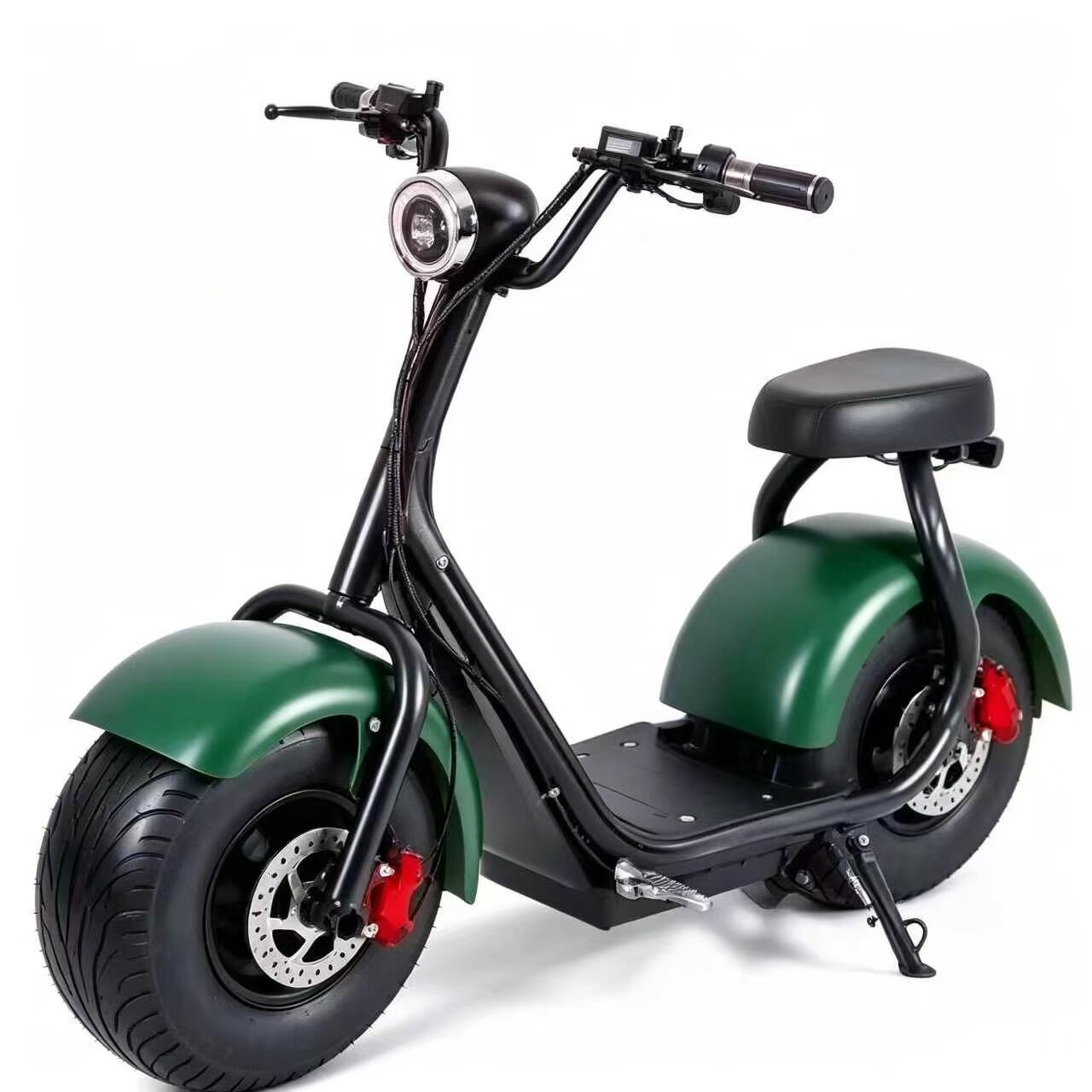 Green Field Wide-Tire Leisure E-Moped