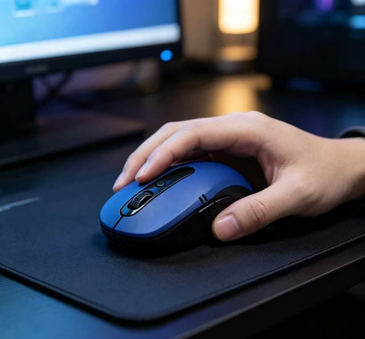 Jinghai Deep Blue DPI Office Mouse 2