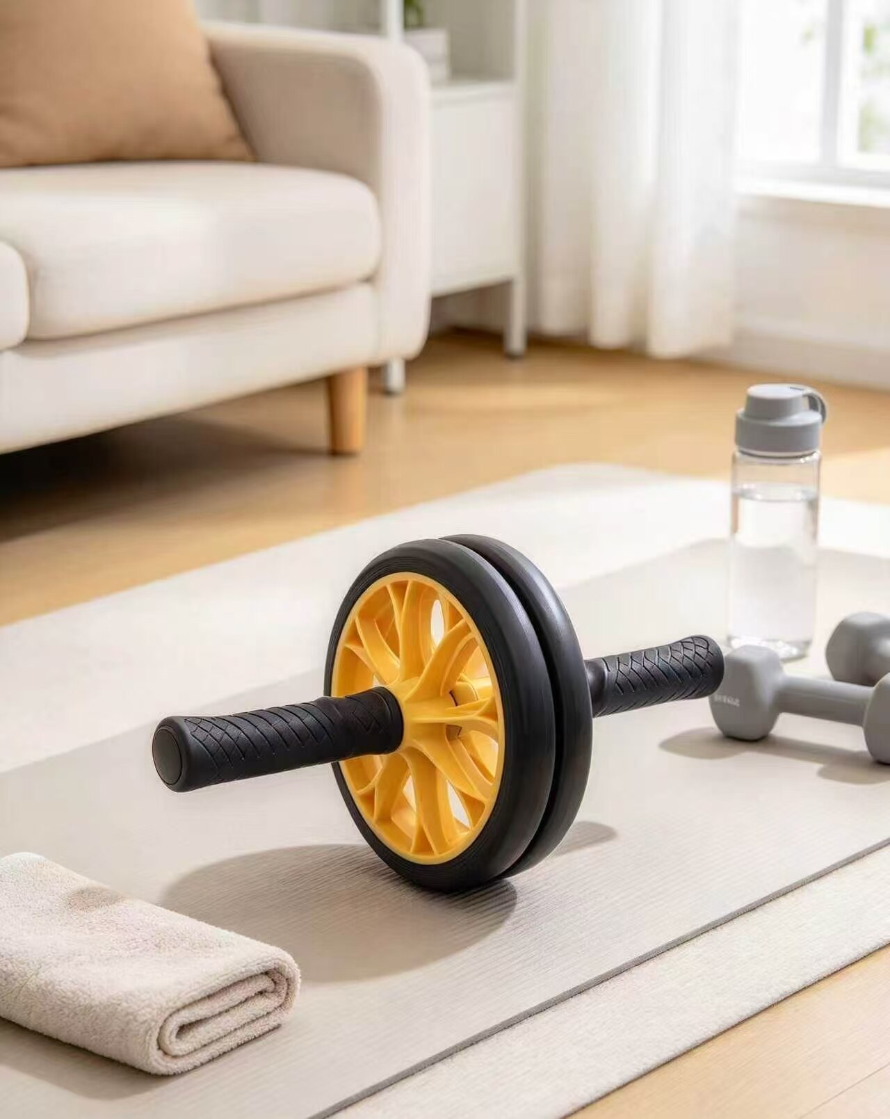 Wenyi Yellow Wheel Abdominal Exerciser 5