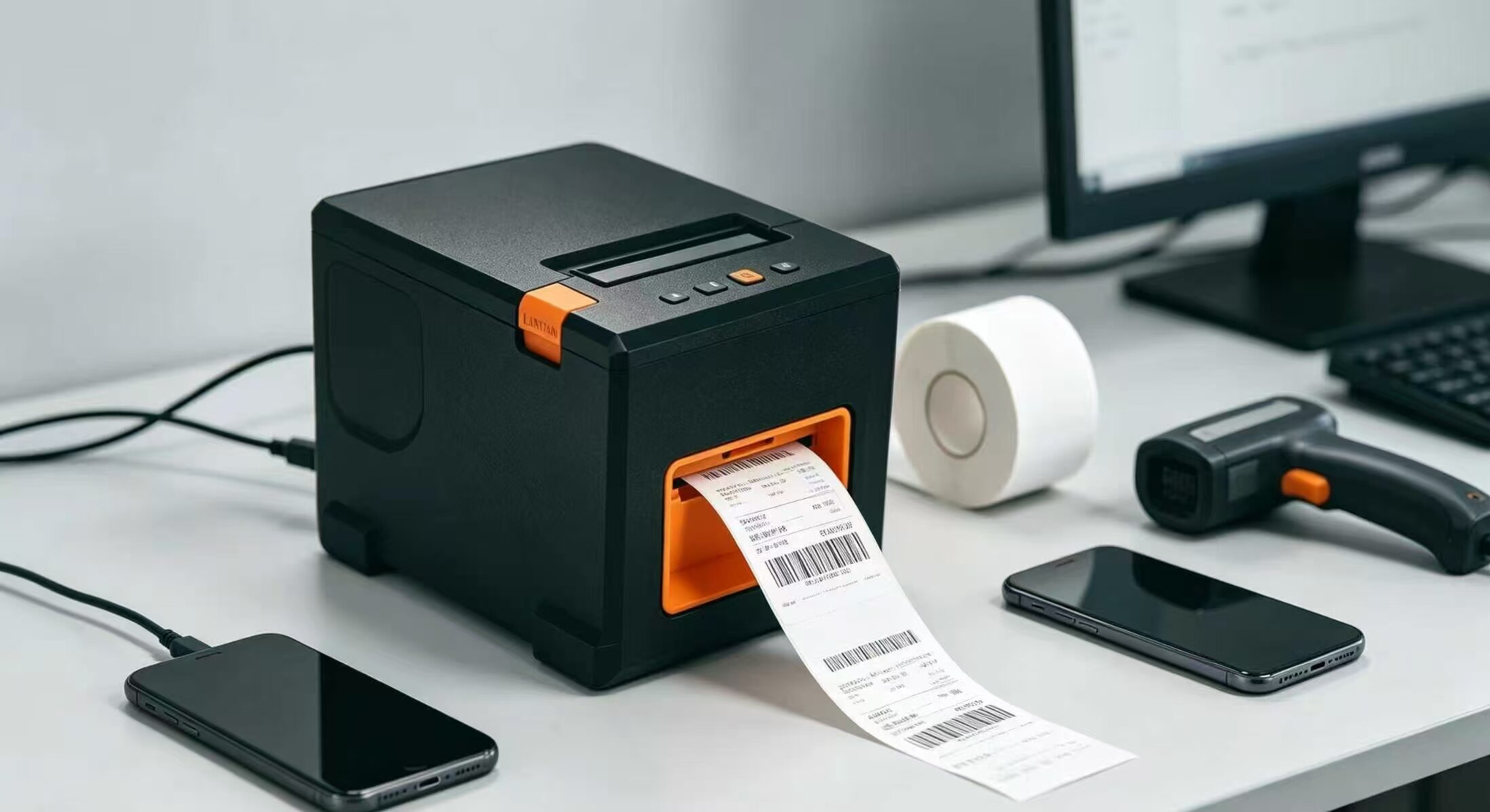 Mofang 80mm Commercial Label Printer 4