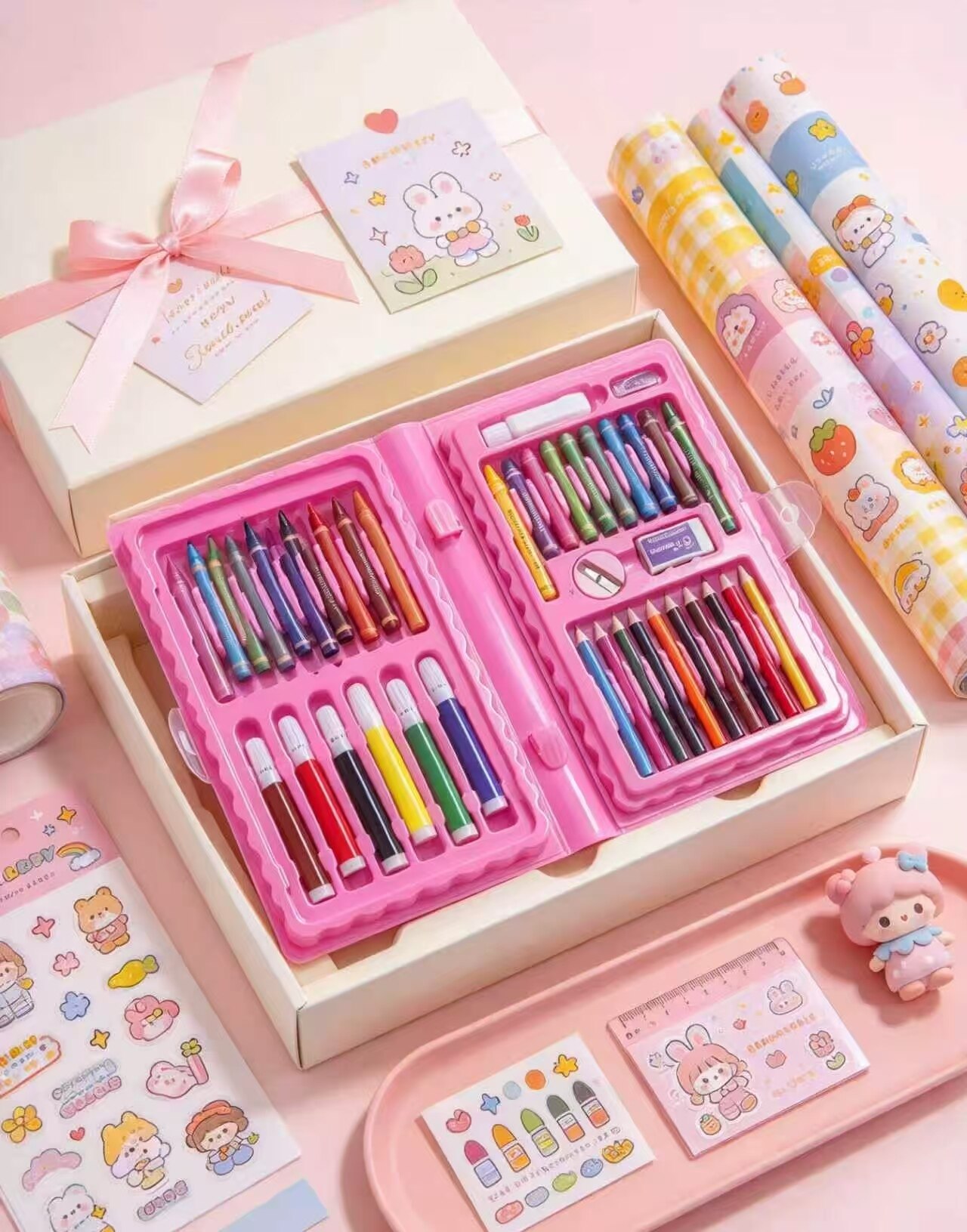 Watercolor Creativity 42-Piece Painting Set 2