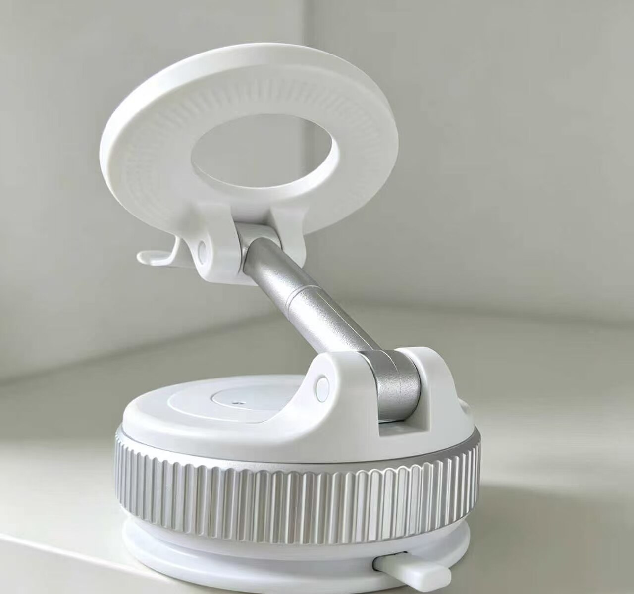 White Ring Core Desktop Phone Stand 5