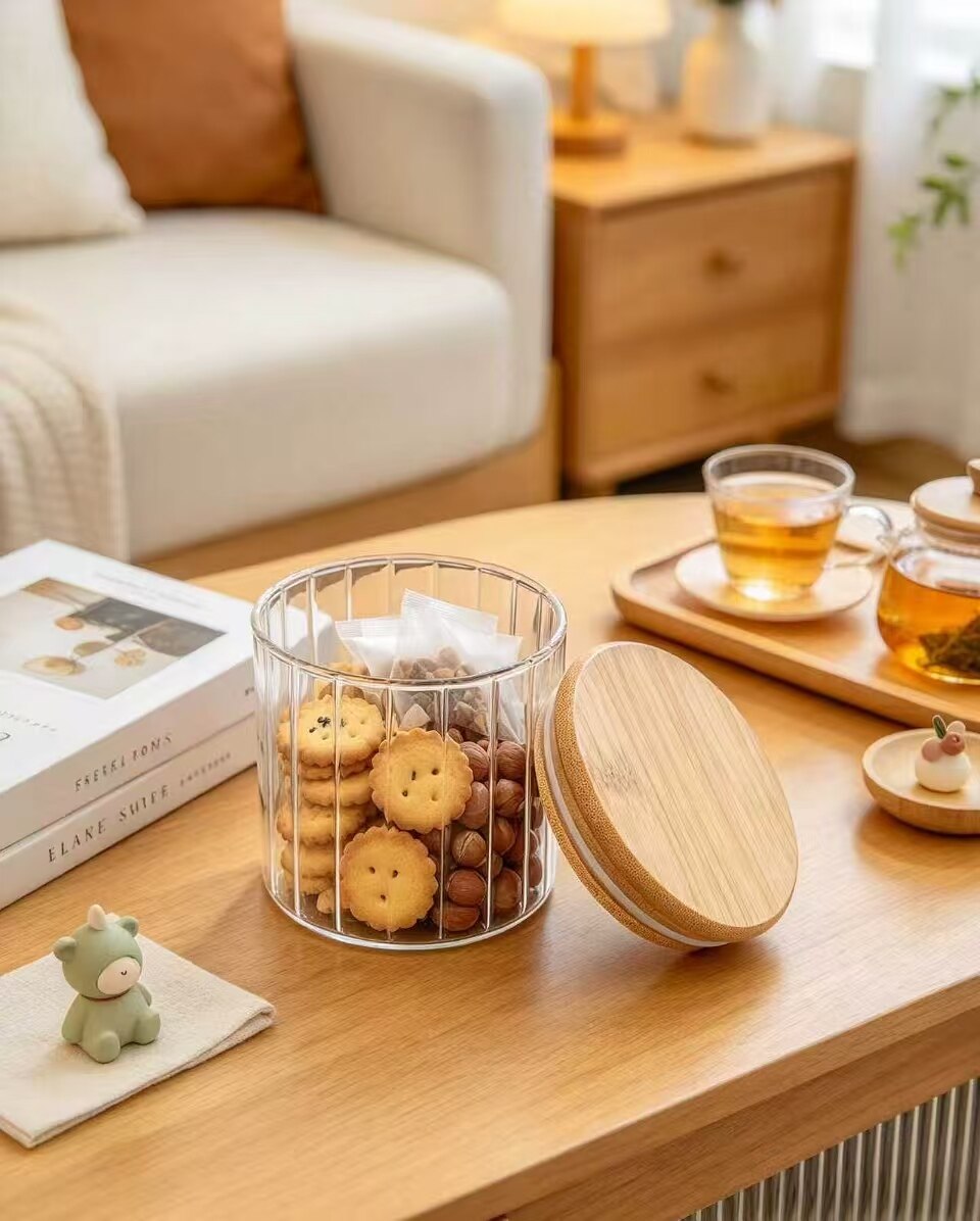 Luminescent Bamboo Airtight Canister 5