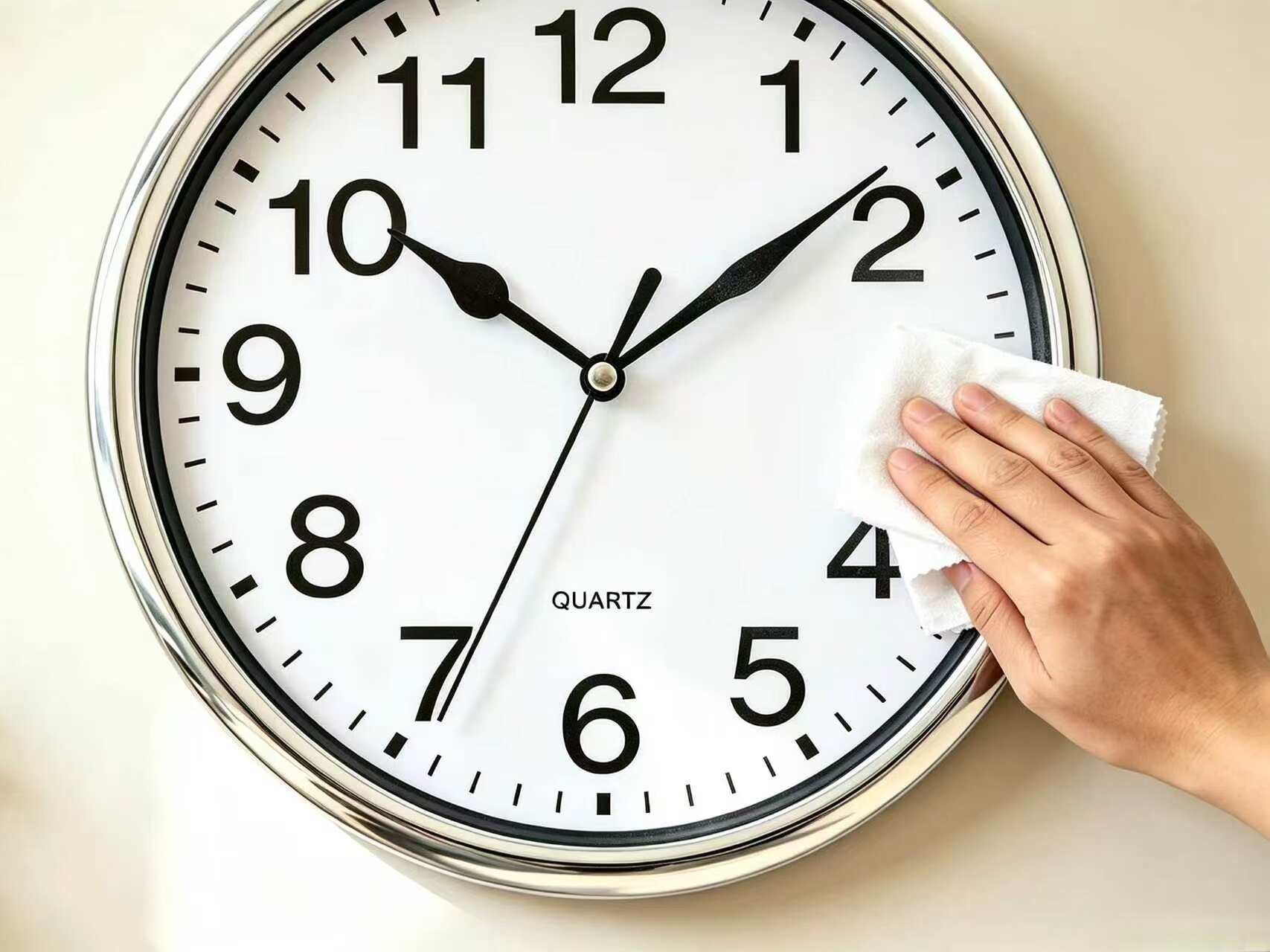 Lightweight, Drop-Resistant, Silent Plastic Wall Clock 5