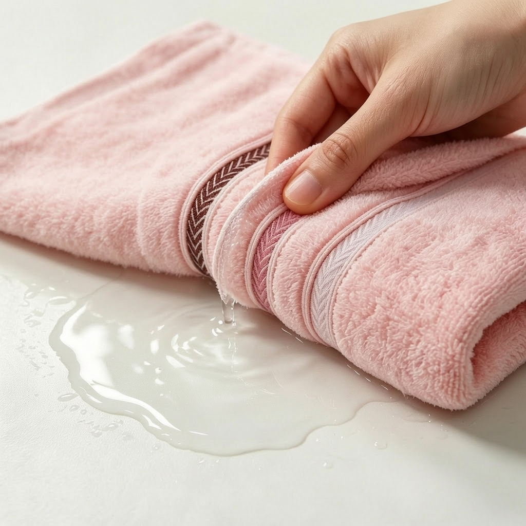 Cotton-Polyester Wheat-Textured Towel 3