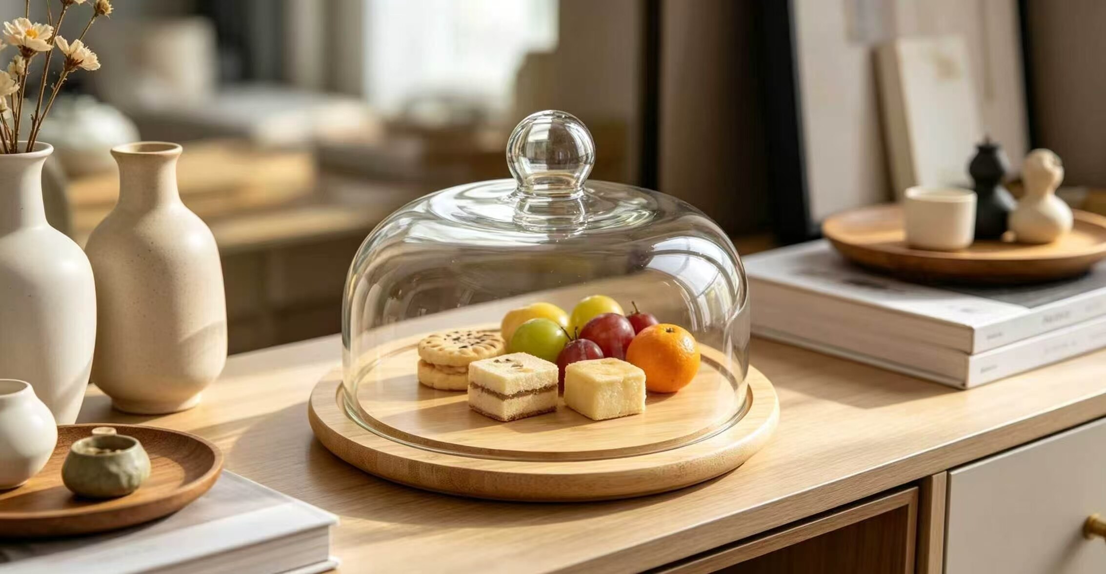 Bamboo Dome Food Cover 2
