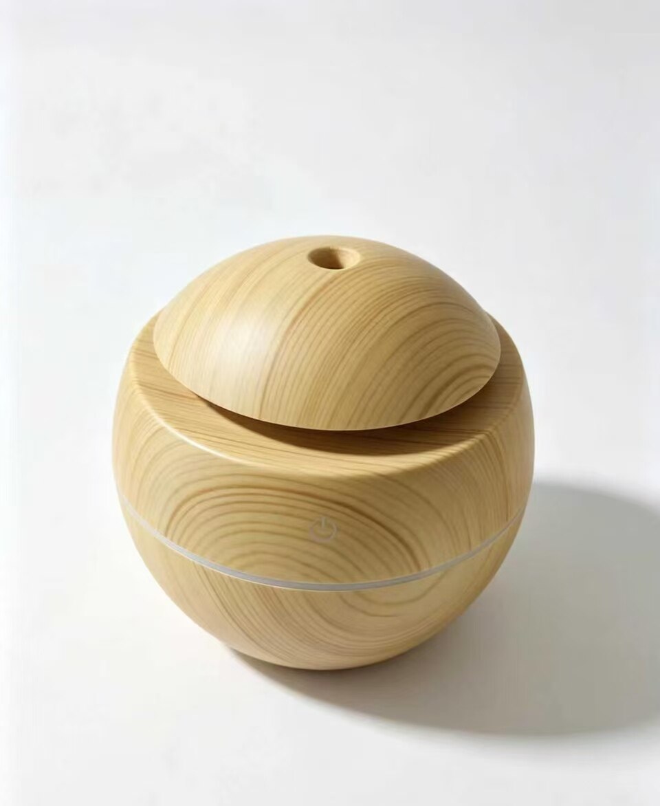 Wood Grain Ball Aroma Humidifier