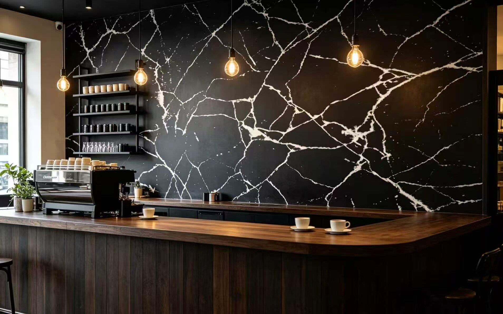 Mo Ye Flowing Pattern Wall Sticker 2