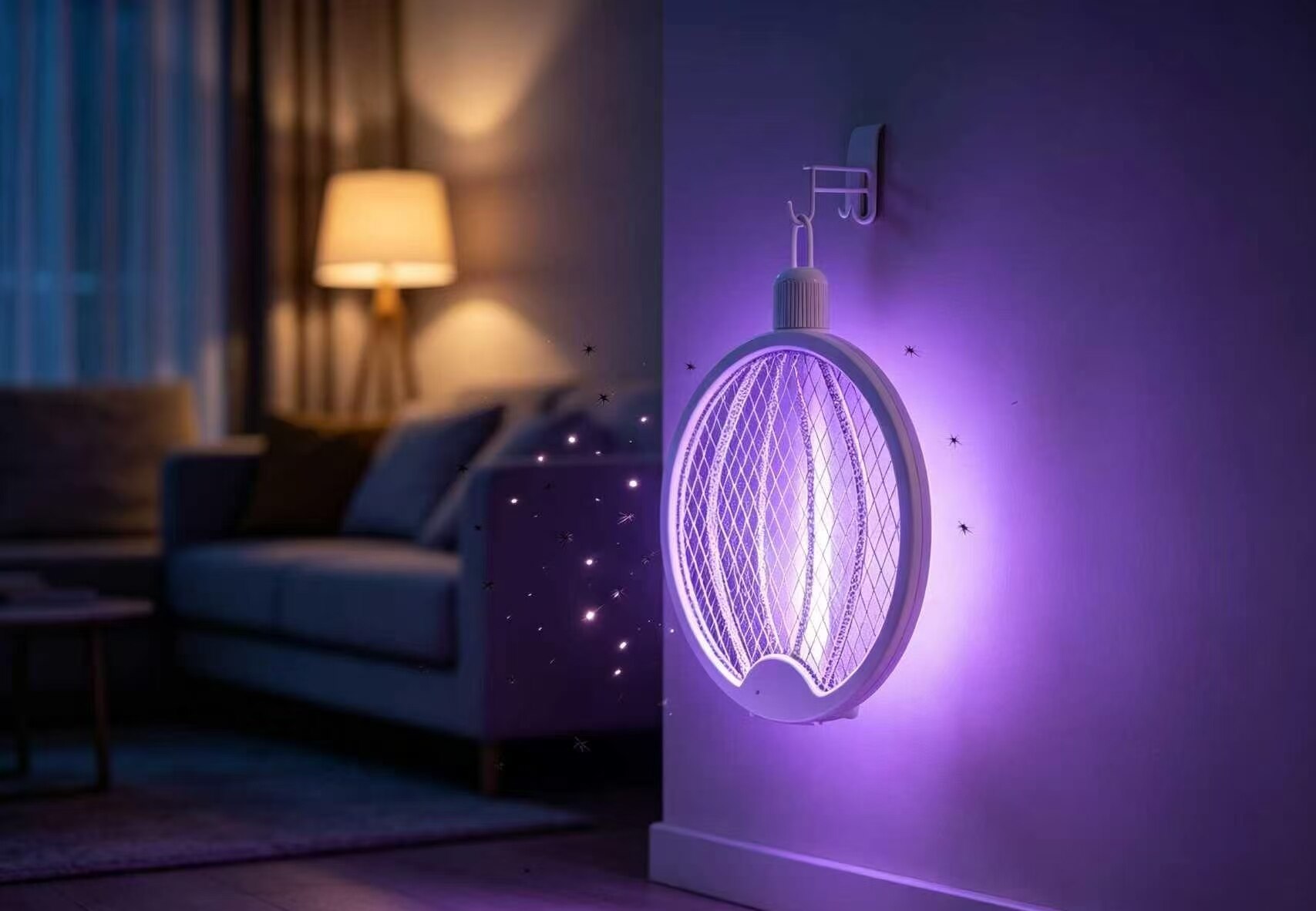 Round-and-Flat Dual-Mode Mosquito Killer 3