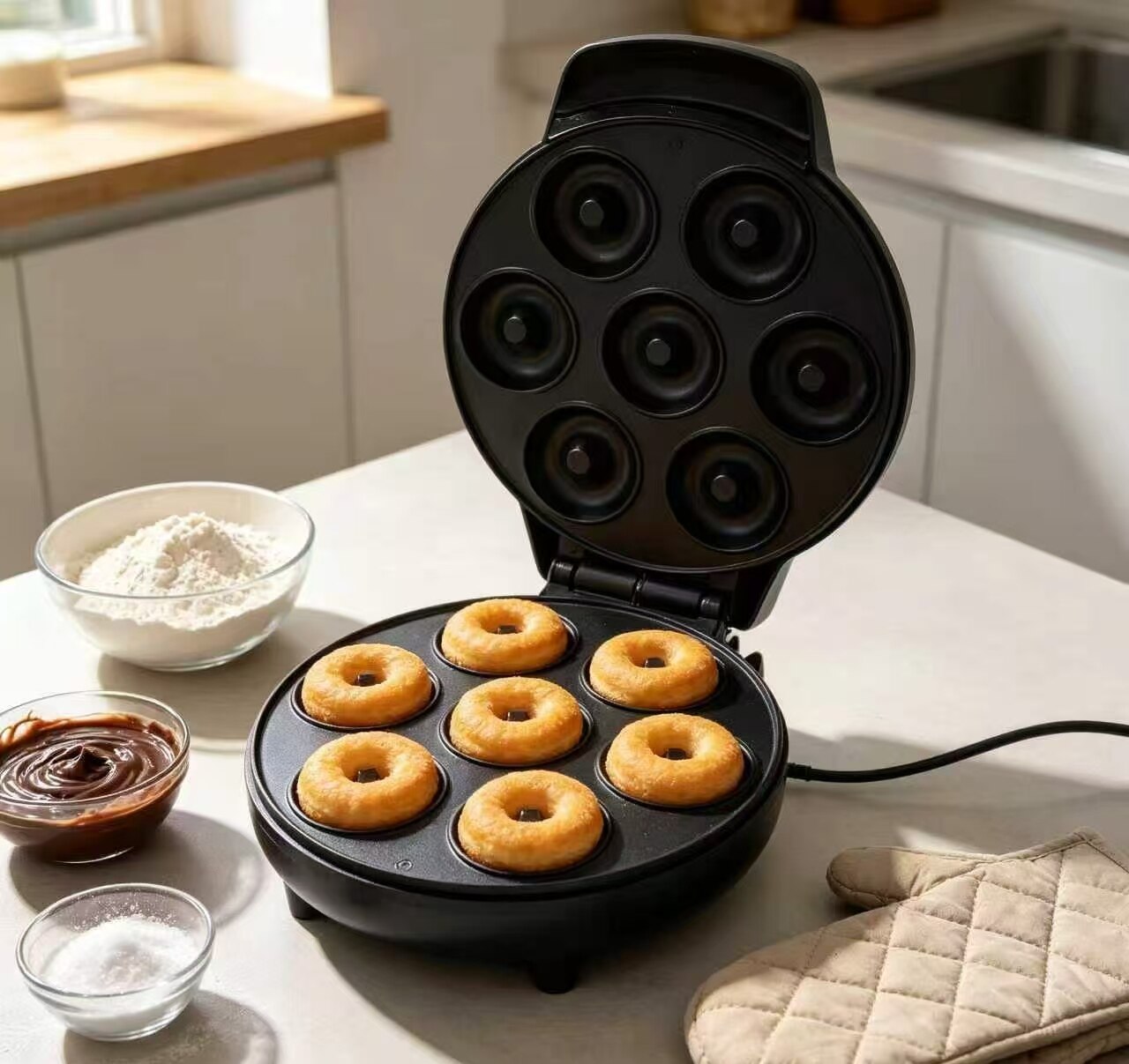 Black Warrior Dual-sided Donut Maker 3