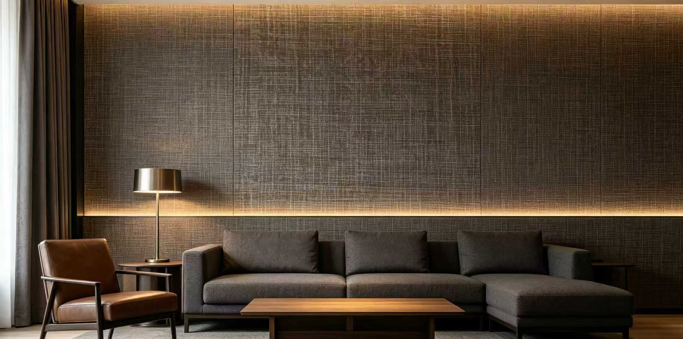 Rustic Linen Wall Decal 3