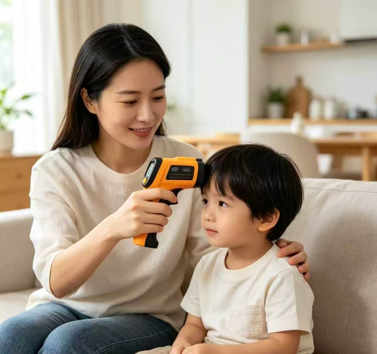 Orange Shadow Wide-Area Infrared Thermometer 5