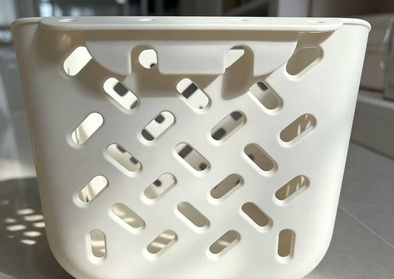 Clear, Breathable, Multi-Compartment Storage Basket 5