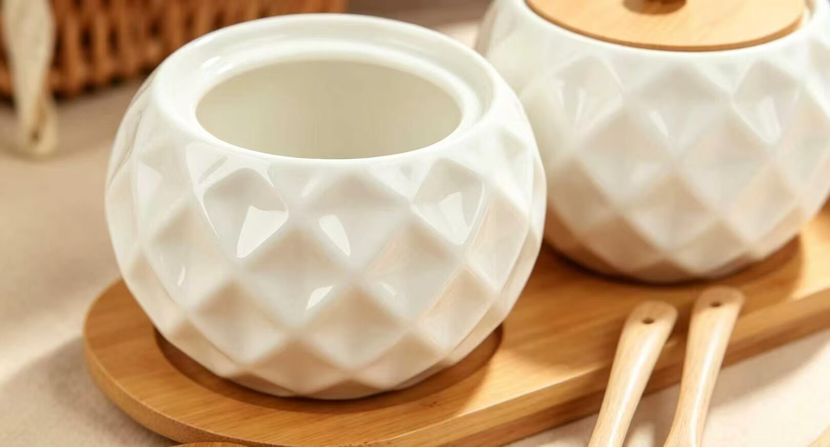 Star Diamond Rhombus Spice Jar Set 5